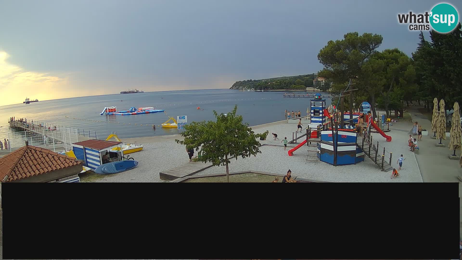 Webcam en direct Ankaran – Adria Ankaran Hotel & Resort – Slovénie