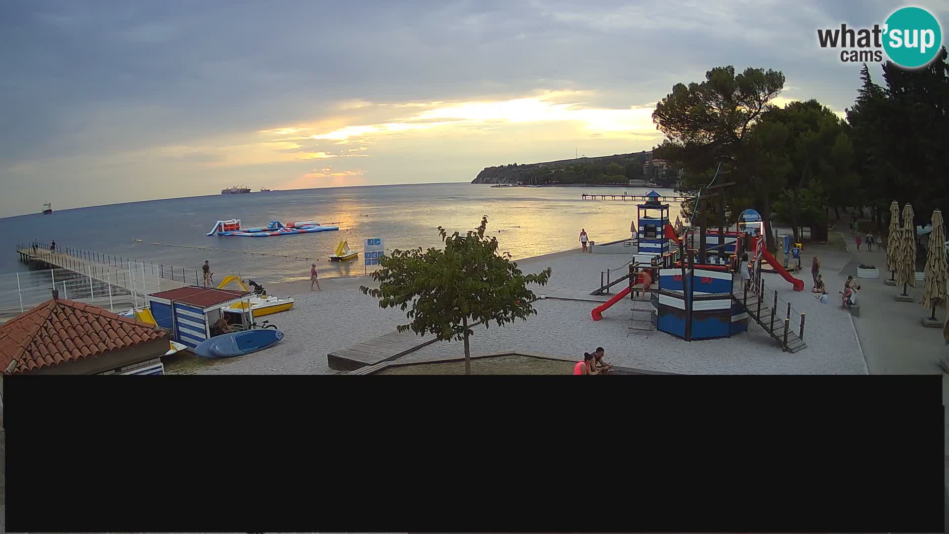 Live webcam Ankaran – Adria Ankaran Hotel & Resort – Slovenia