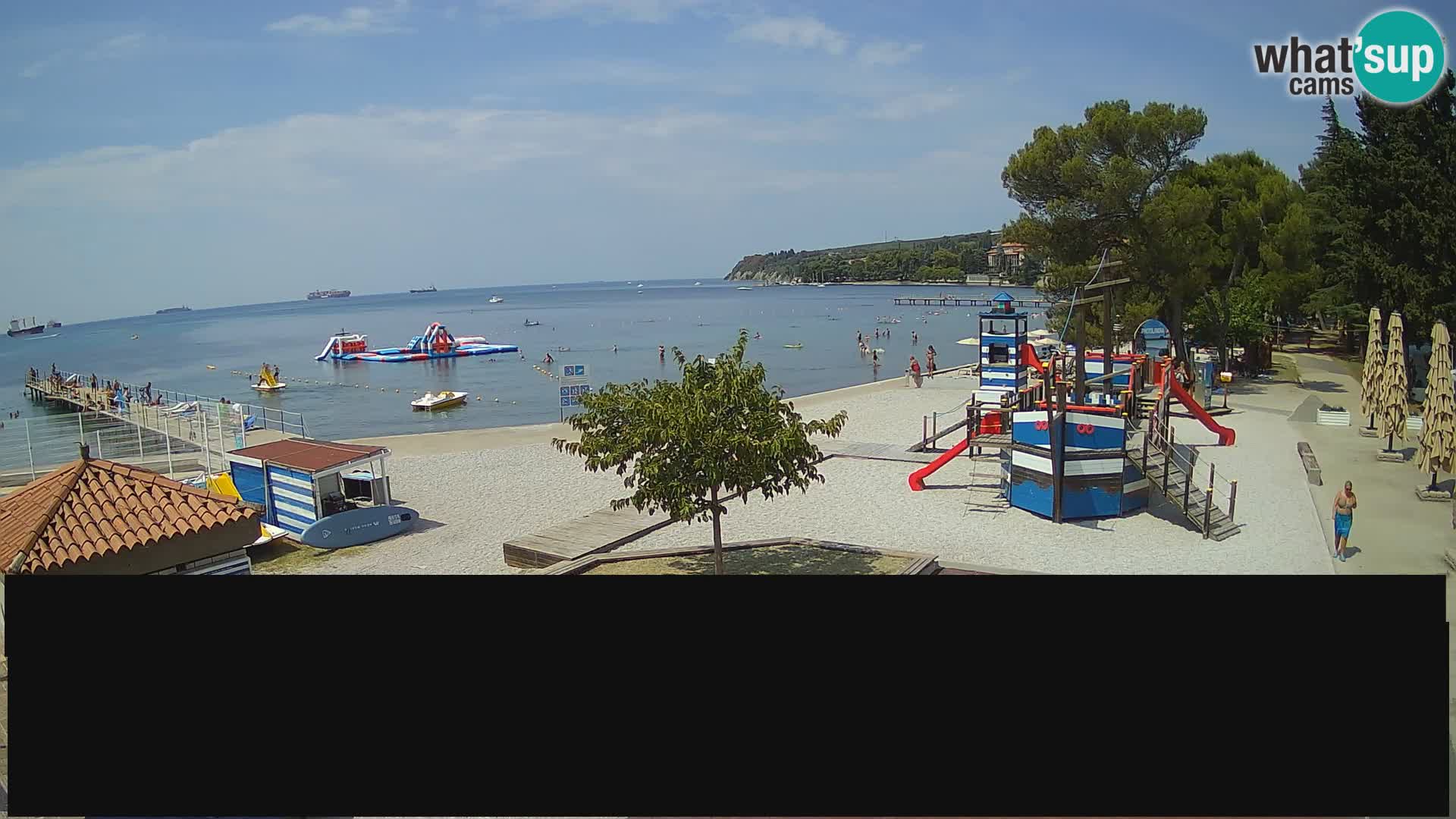 Webcam en direct Ankaran – Adria Ankaran Hotel & Resort – Slovénie