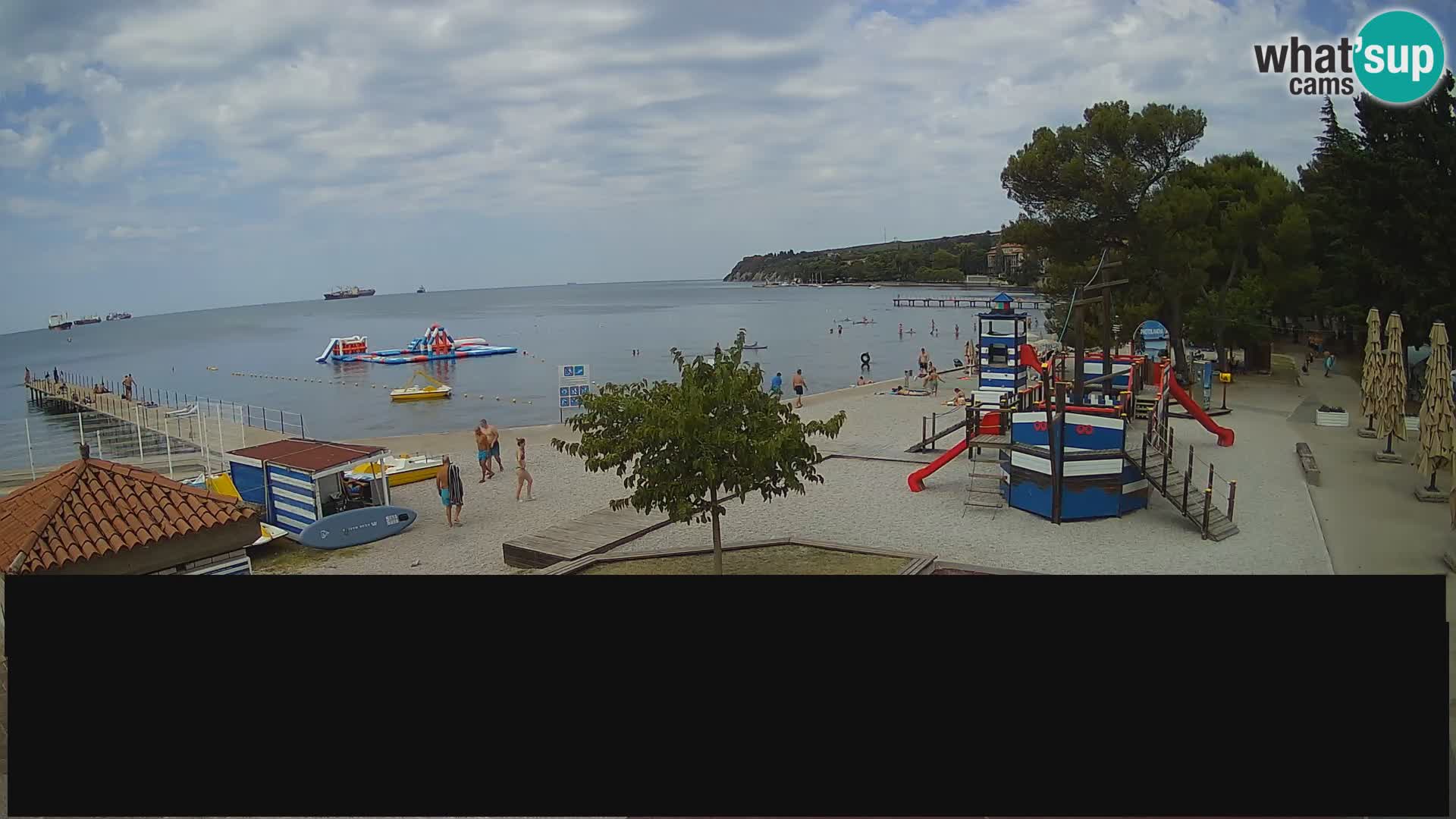 Live webcam Ankarano – Adria Ankaran Hotel & Resort – Slovenia