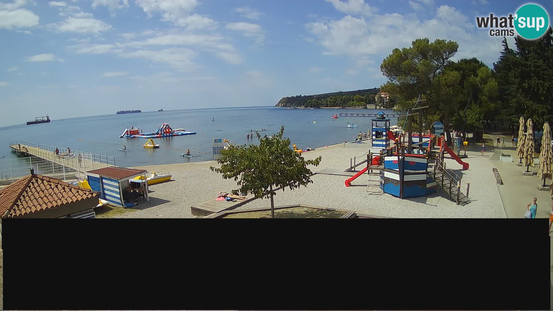 Live webcam Ankarano – Adria Ankaran Hotel & Resort – Slovenia