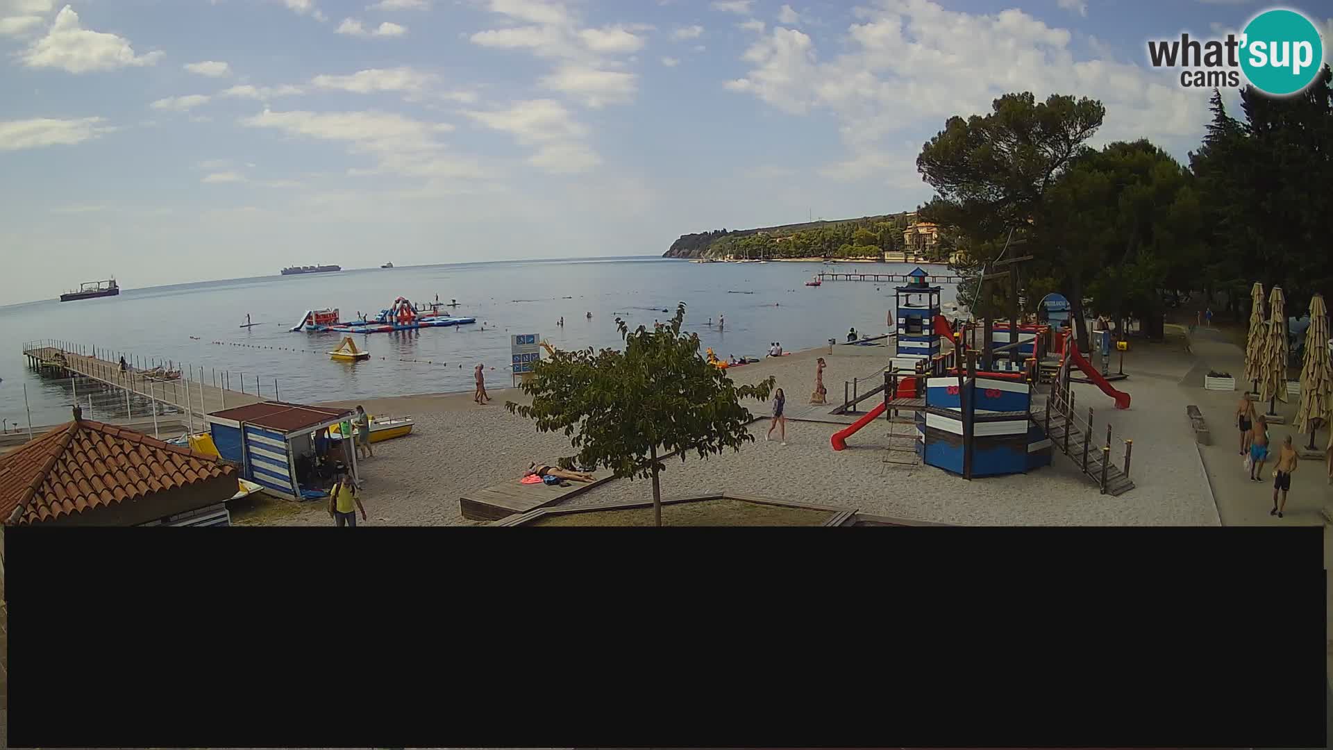 Live webcam Ankaran – Adria Ankaran Hotel & Resort – Slovenia