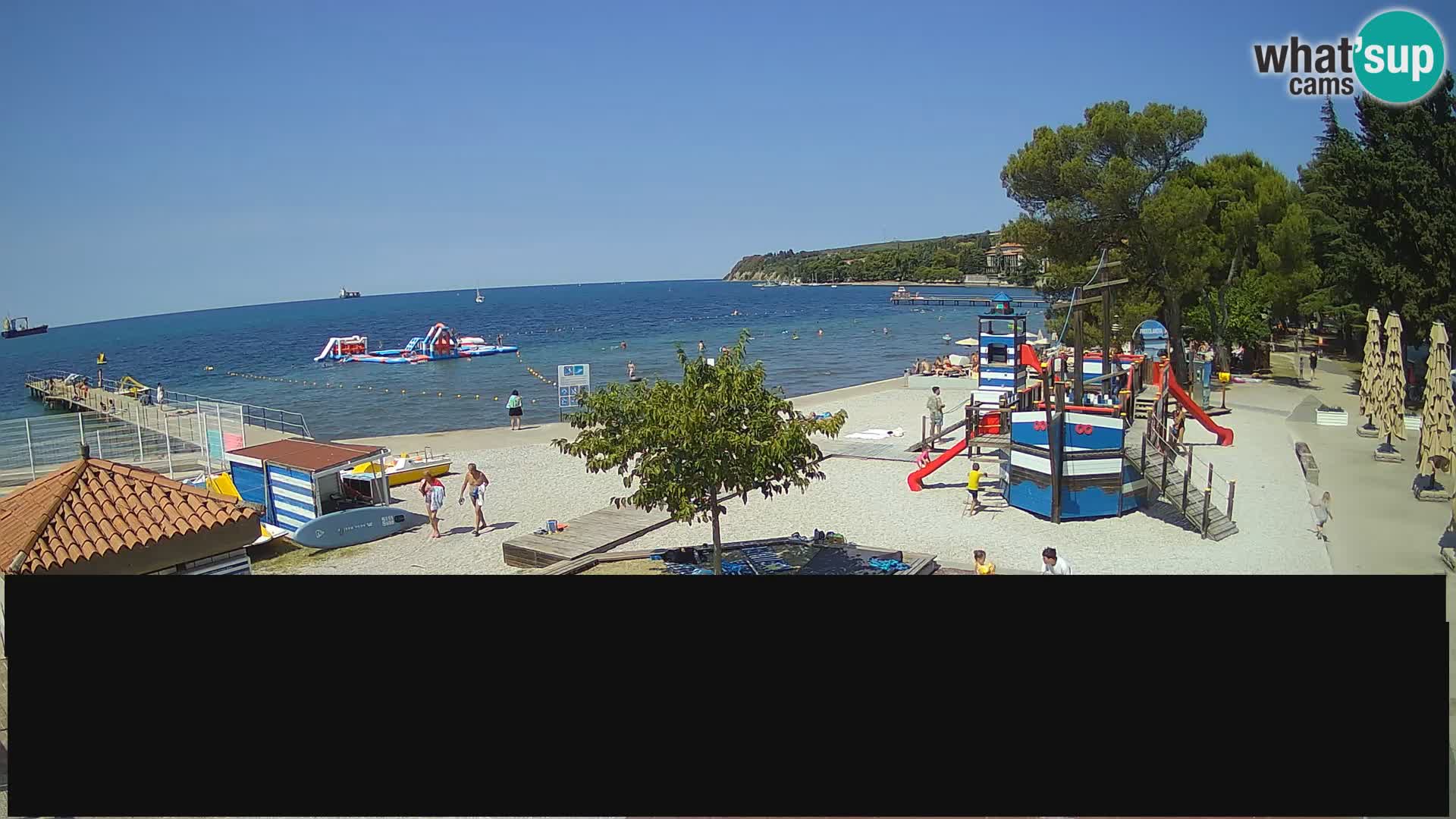 Live webcam Ankarano – Adria Ankaran Hotel & Resort – Slovenia