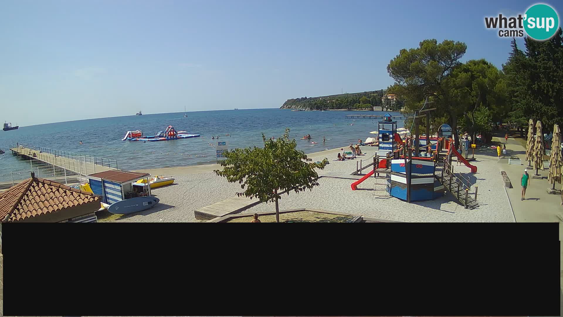 Web kamera uživo Ankaran – Adria Ankaran Hotel & Resort – Slovenija