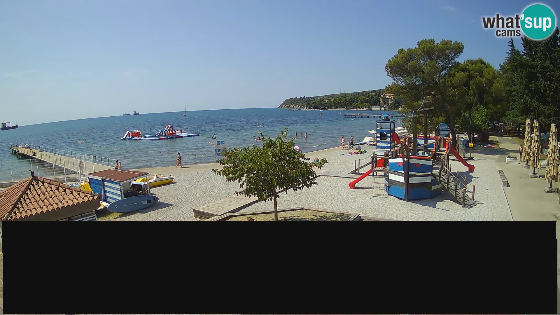 Live webcam Ankarano – Adria Ankaran Hotel & Resort – Slovenia