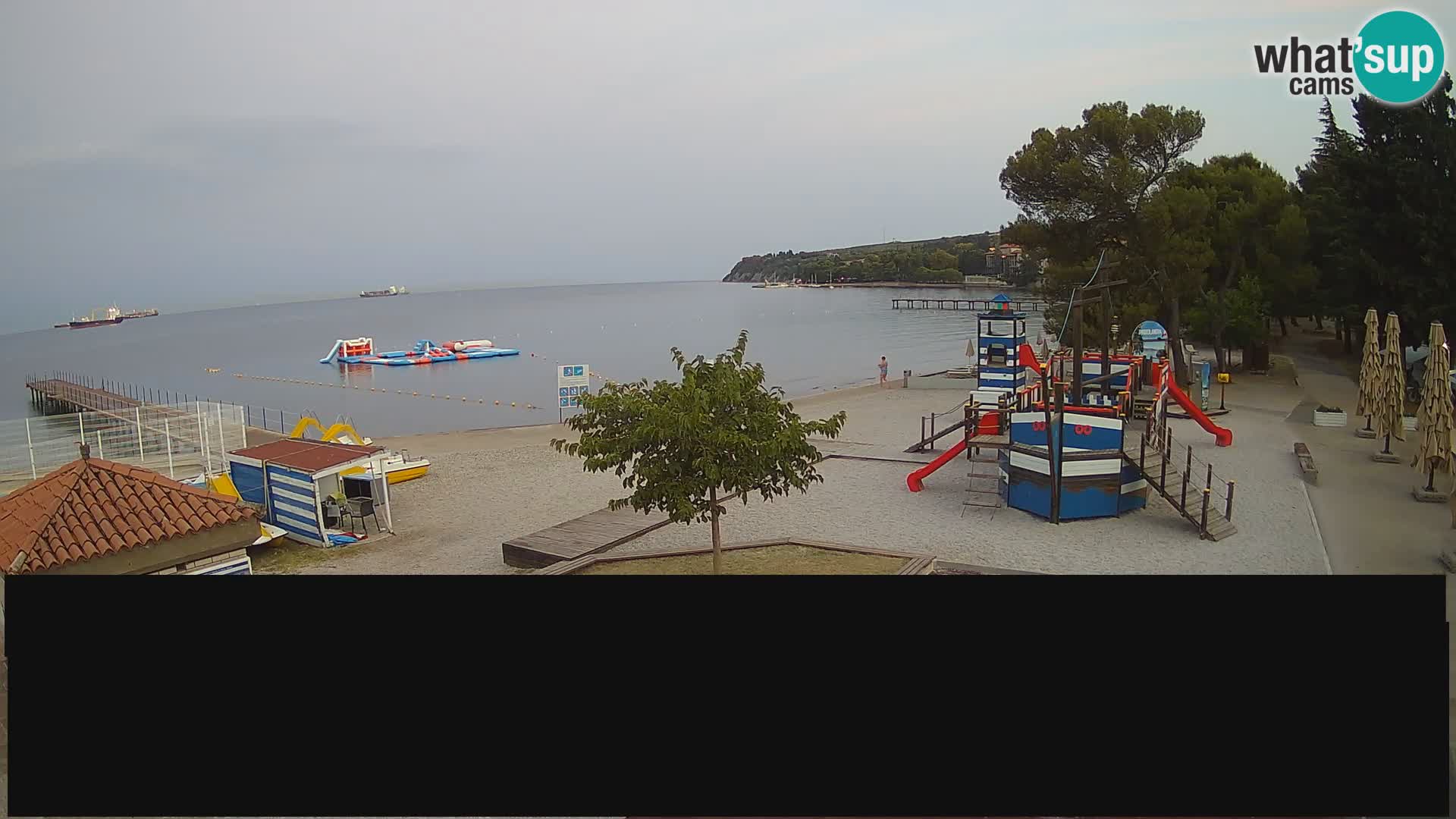 Webcam en direct Ankaran – Adria Ankaran Hotel & Resort – Slovénie