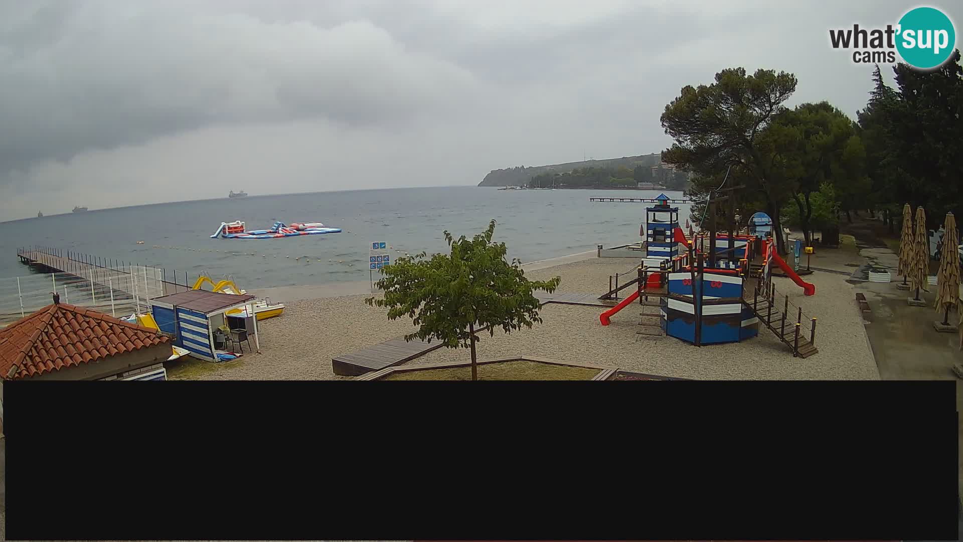 Webcam en direct Ankaran – Adria Ankaran Hotel & Resort – Slovénie