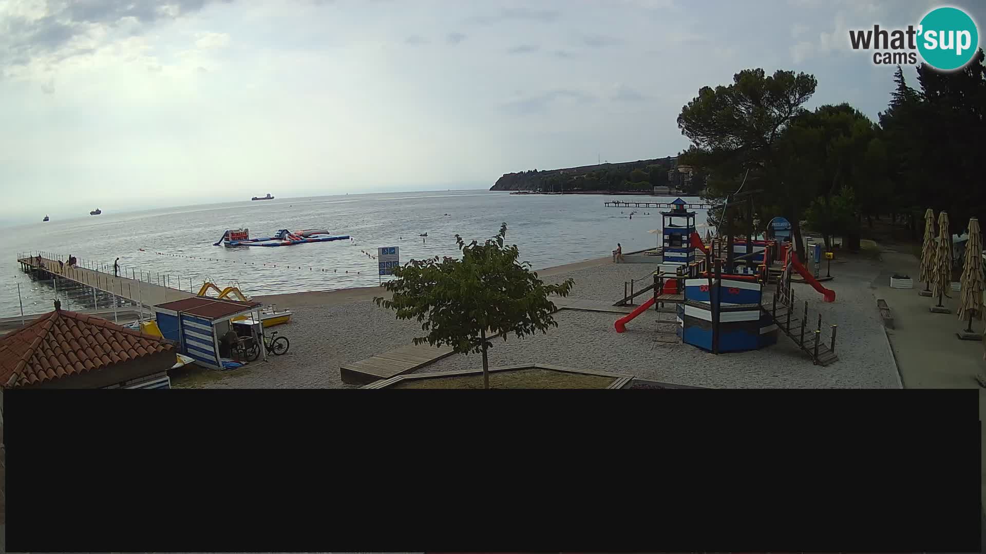 Live webcam Ankaran – Adria Ankaran Hotel & Resort – Slovenia