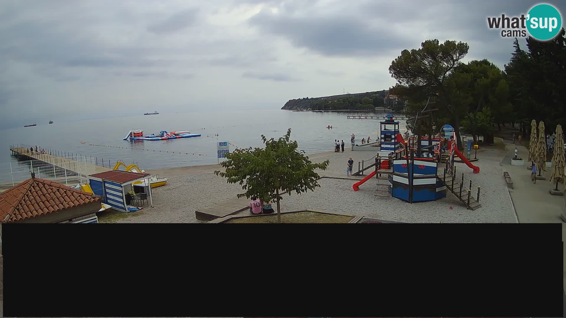 Cámara web en vivo Ankaran – Adria Ankaran Hotel & Resort – Eslovenia