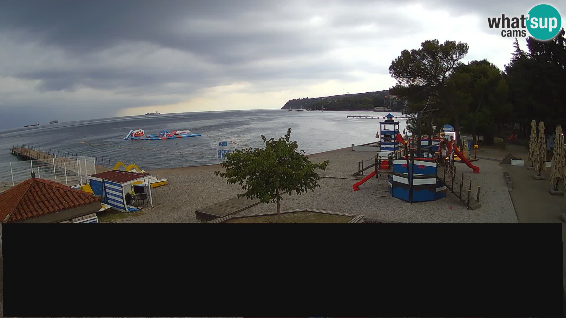 Live webcam Ankaran – Adria Ankaran Hotel & Resort – Slovenia