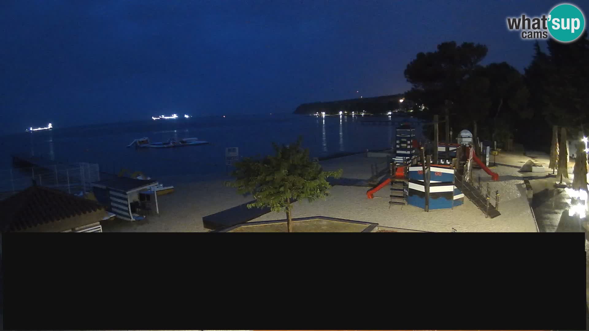 Cámara web en vivo Ankaran – Adria Ankaran Hotel & Resort – Eslovenia