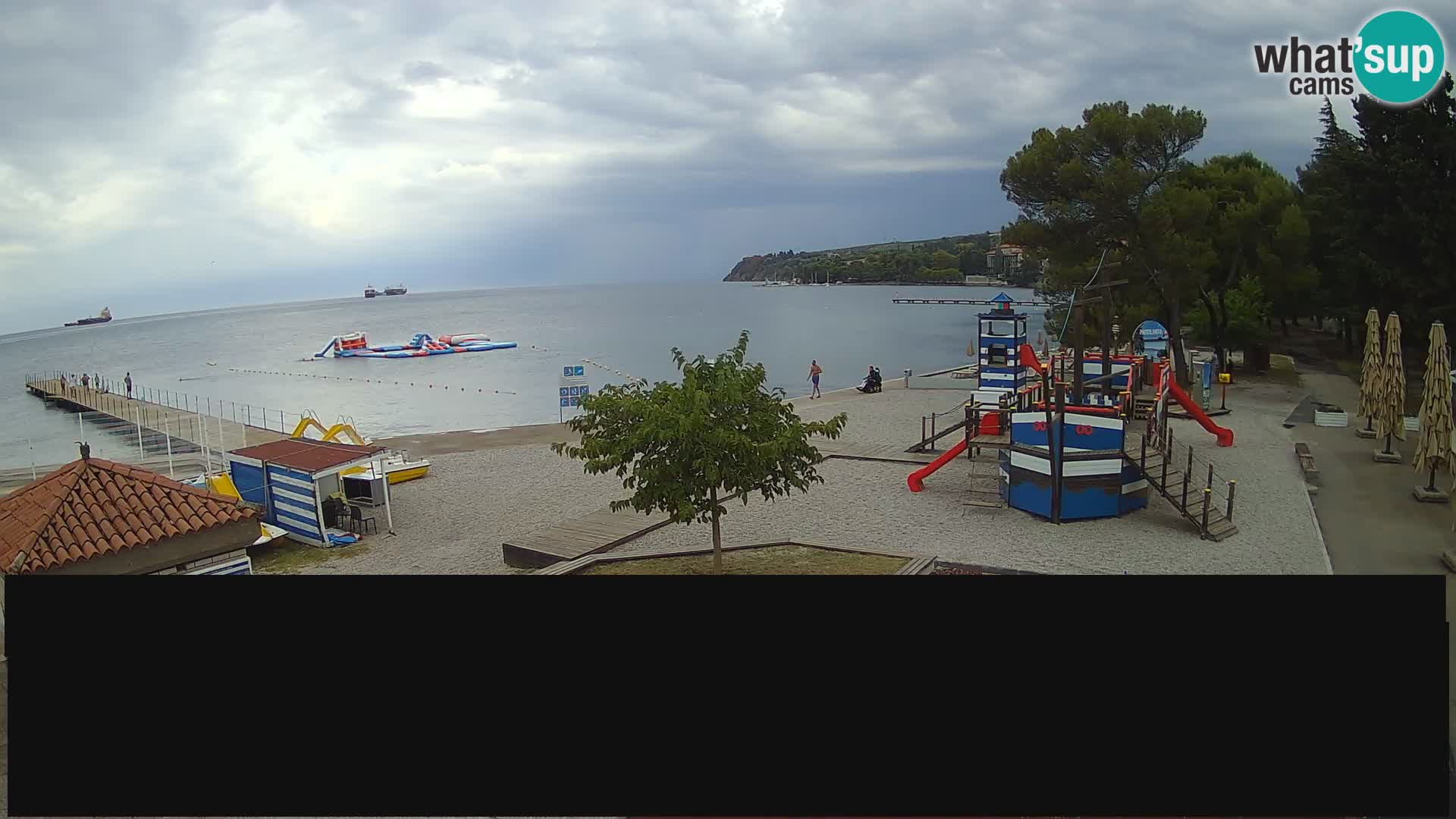 Live webcam Ankarano – Adria Ankaran Hotel & Resort – Slovenia