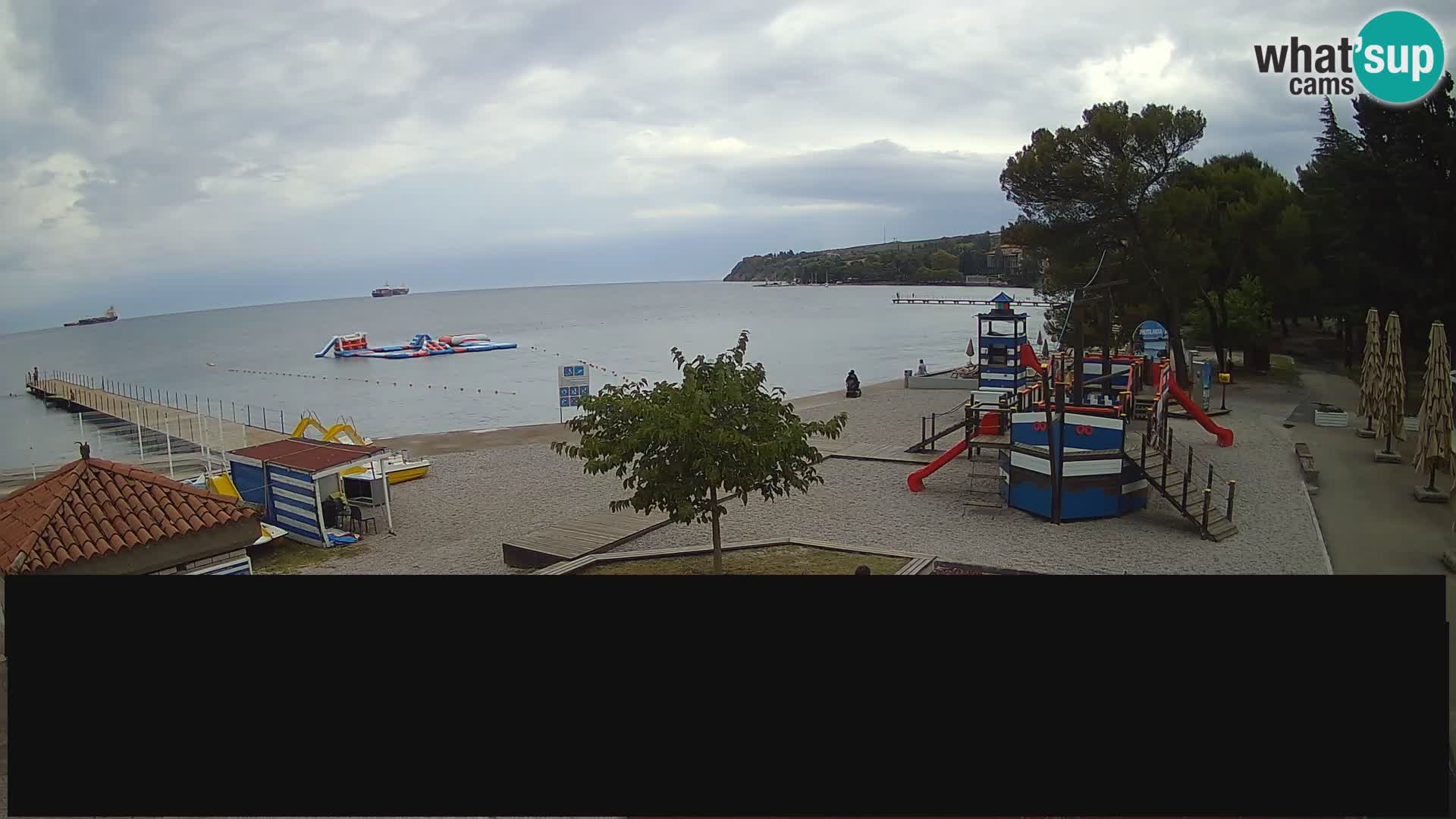Web kamera uživo Ankaran – Adria Ankaran Hotel & Resort – Slovenija