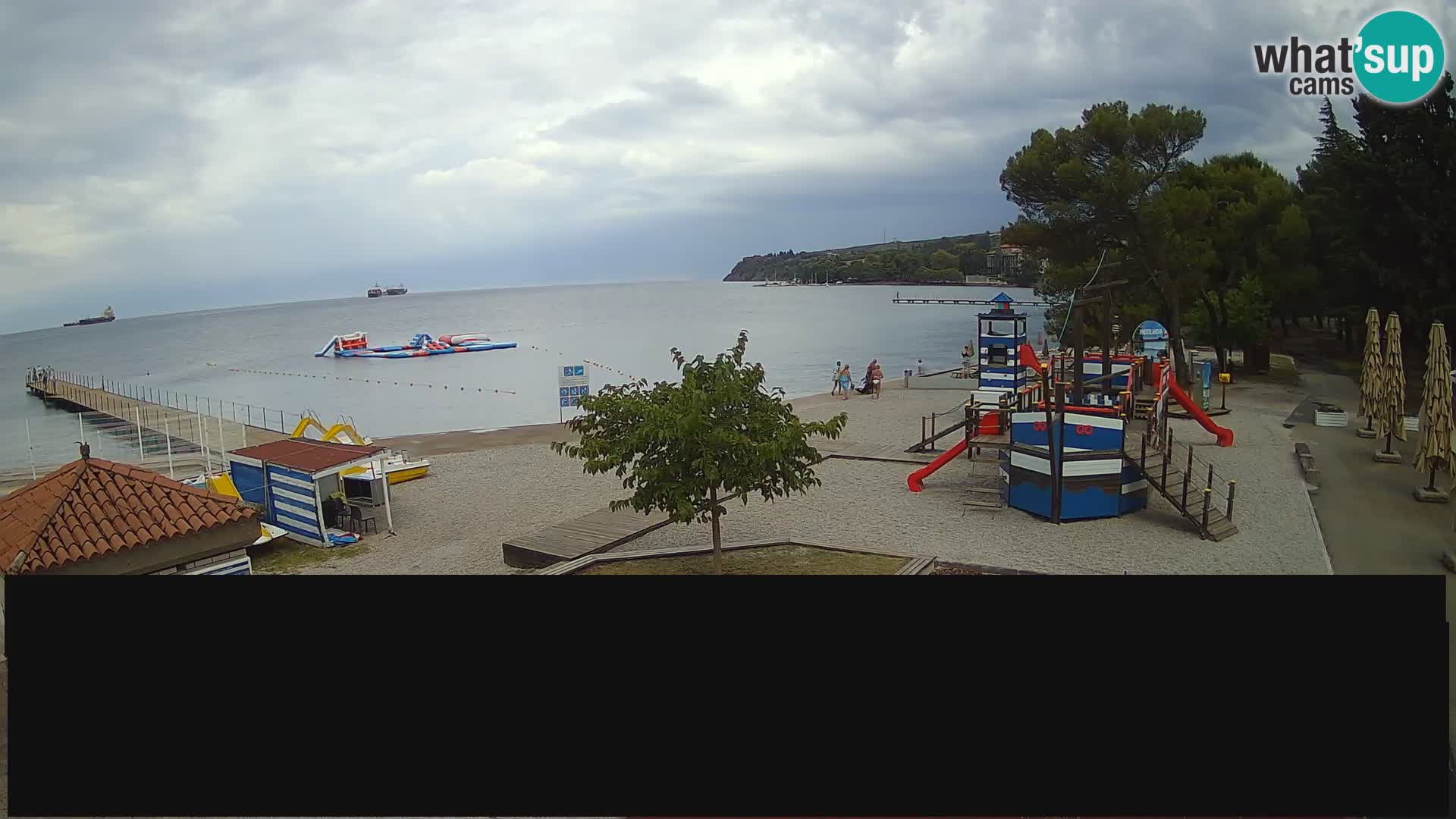 Cámara web en vivo Ankaran – Adria Ankaran Hotel & Resort – Eslovenia