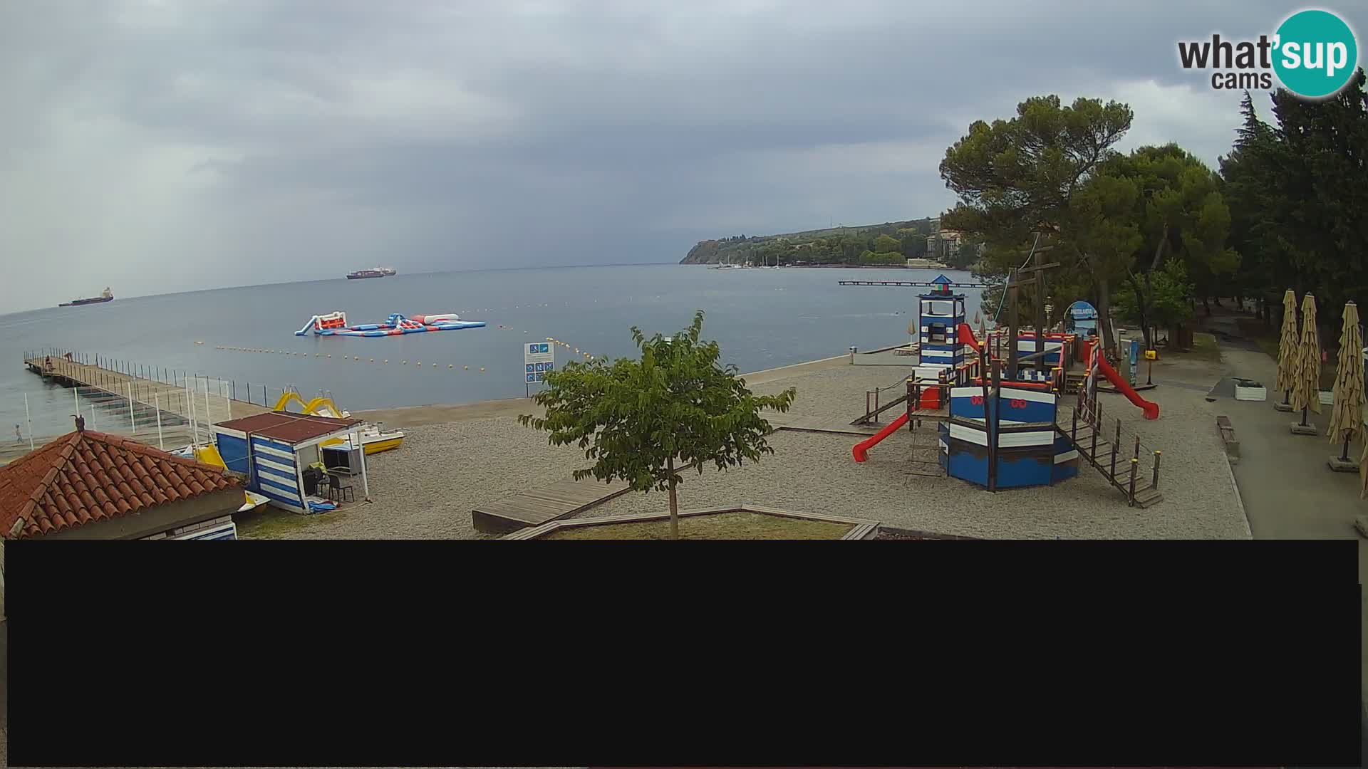 Live webcam Ankaran – Adria Ankaran Hotel & Resort – Slovenia
