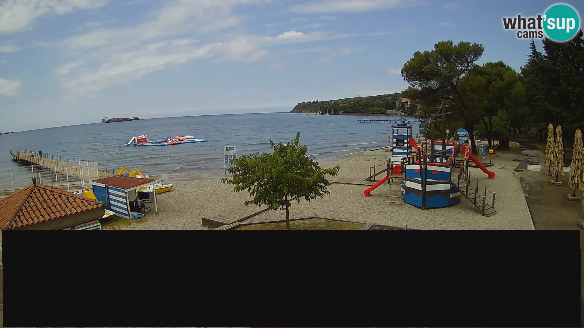 Live webcam Ankarano – Adria Ankaran Hotel & Resort – Slovenia