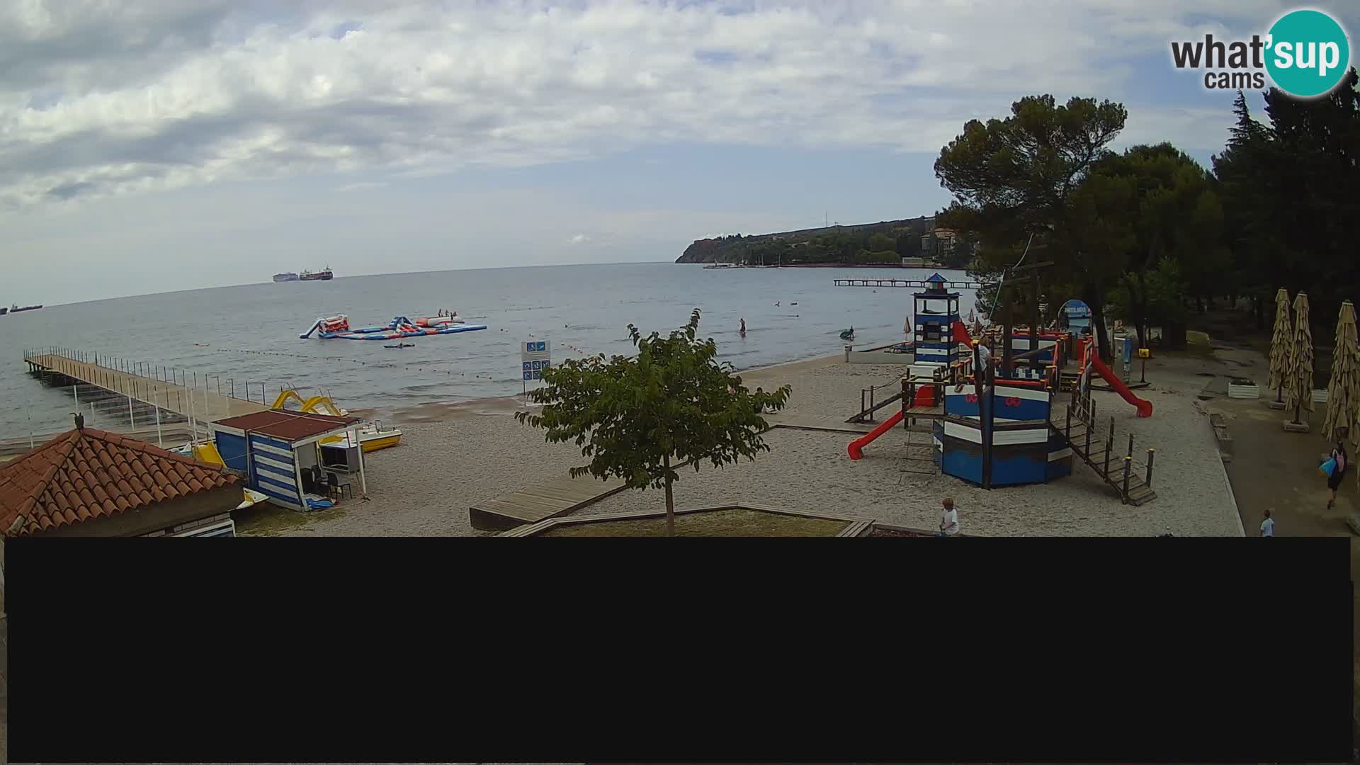 Live webcam Ankaran – Adria Ankaran Hotel & Resort – Slovenia