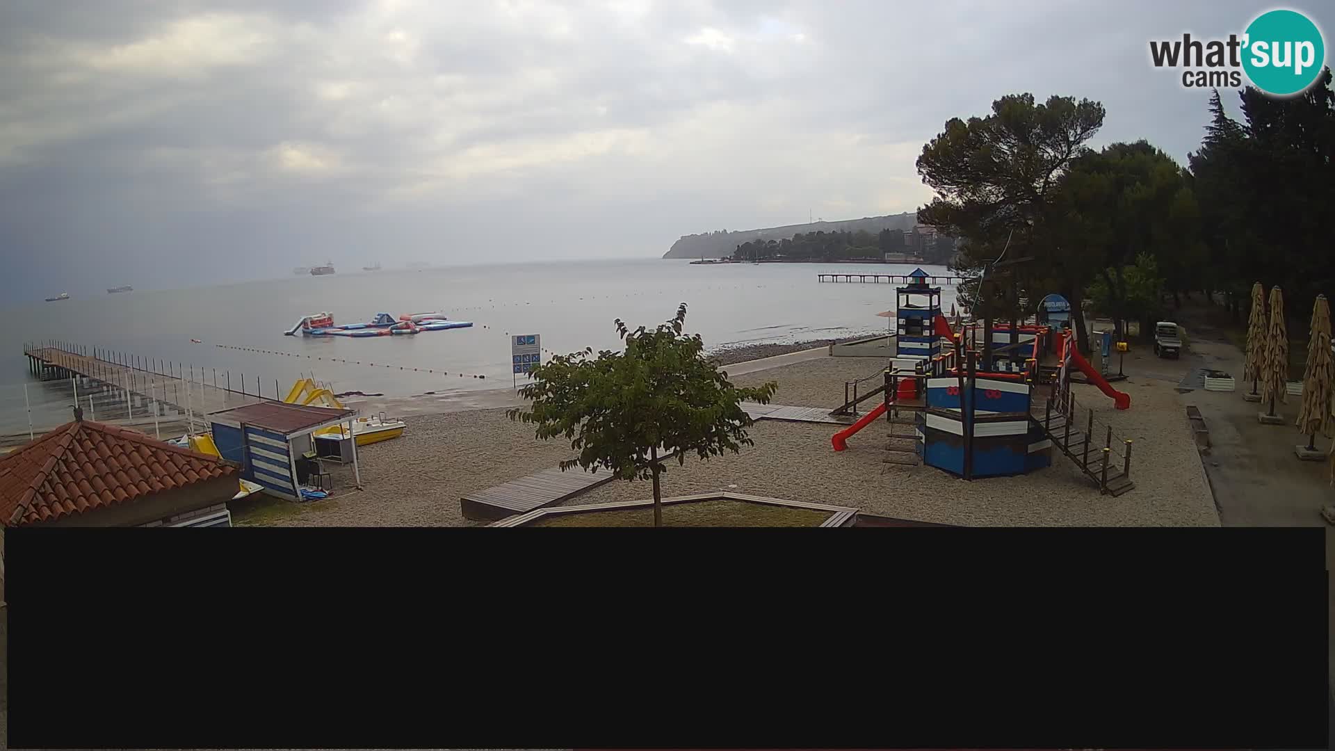 Live webcam Ankaran – Adria Ankaran Hotel & Resort – Slovenia