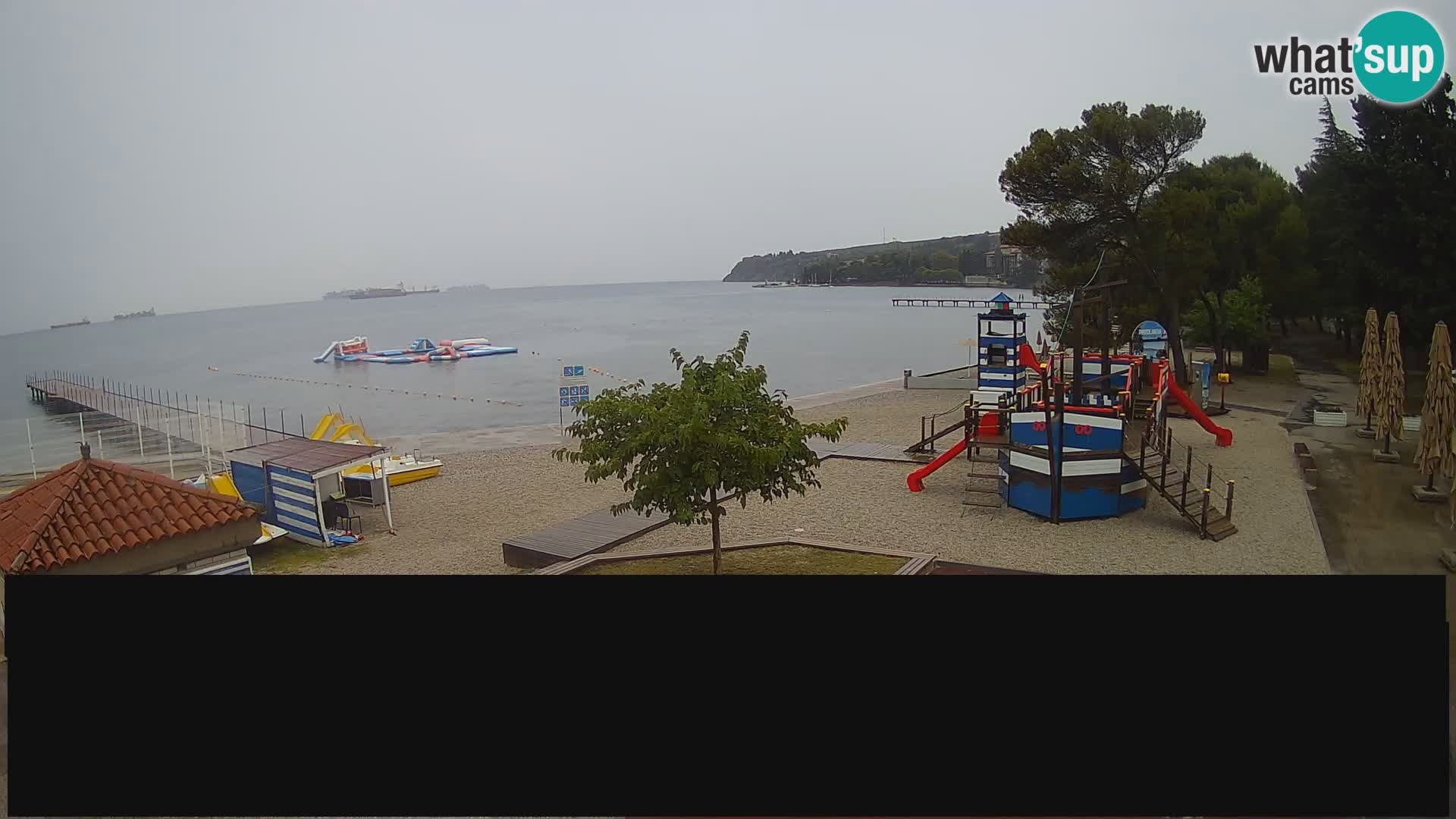 Live webcam Ankarano – Adria Ankaran Hotel & Resort – Slovenia