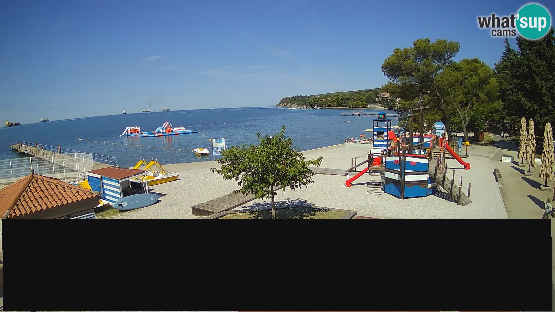Live Webcam Ankaran – Adria Ankaran Hotel & Resort – Slowenien