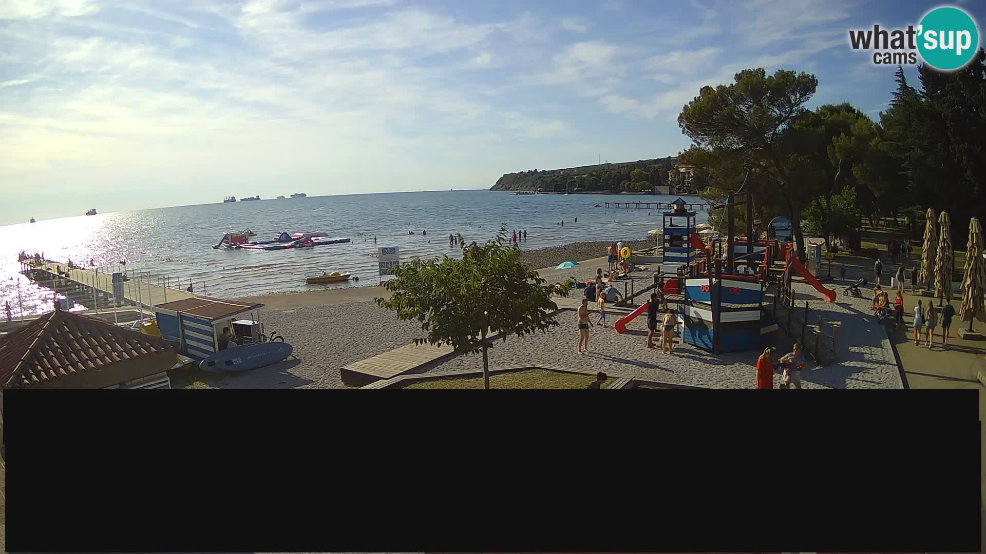 Webcam en direct Ankaran – Adria Ankaran Hotel & Resort – Slovénie