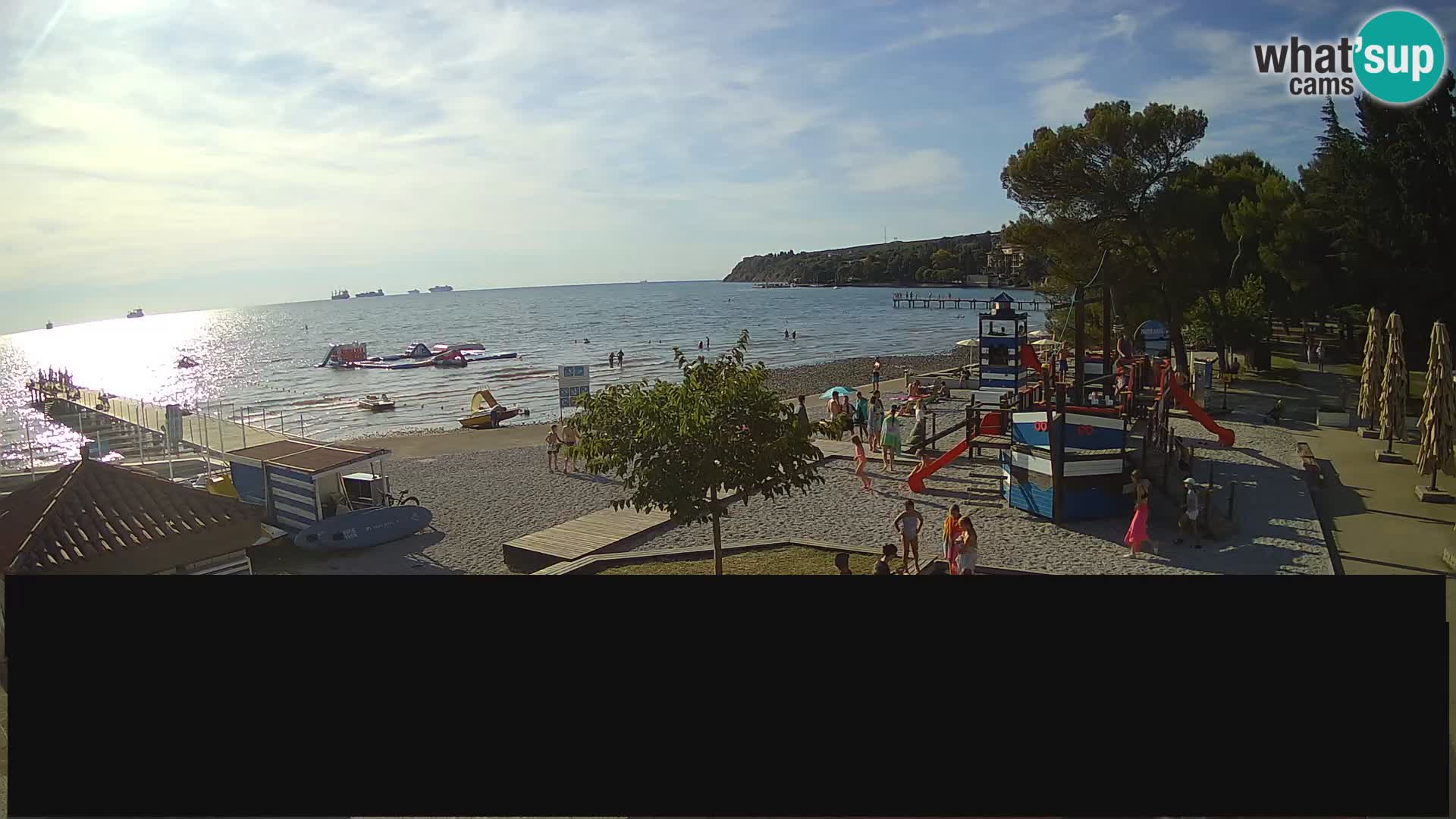 Live webcam Ankaran – Adria Ankaran Hotel & Resort – Slovenia
