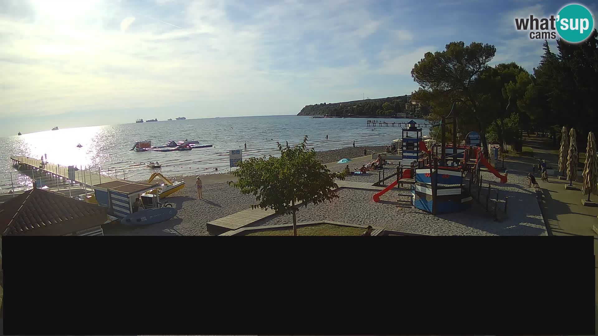 Live webcam Ankarano – Adria Ankaran Hotel & Resort – Slovenia