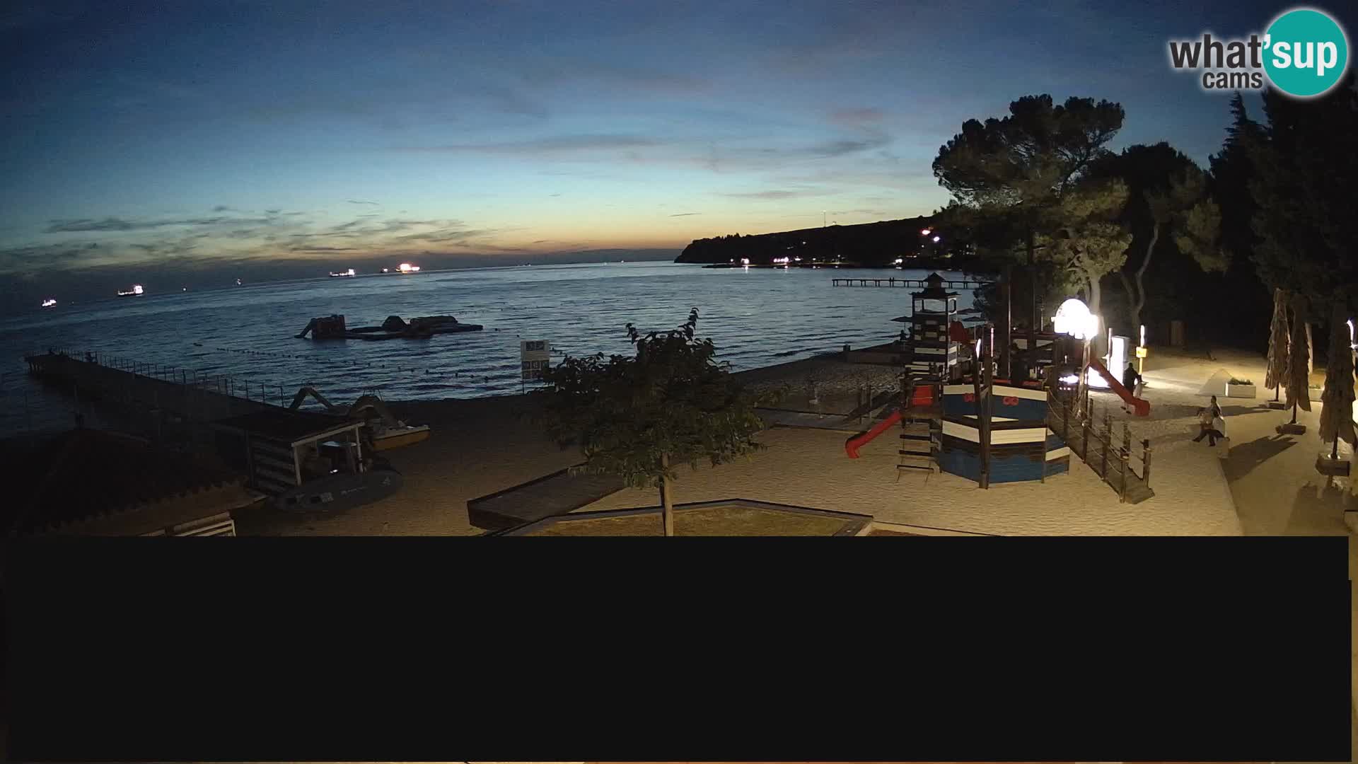 Live Webcam Ankaran – Adria Ankaran Hotel & Resort – Slowenien