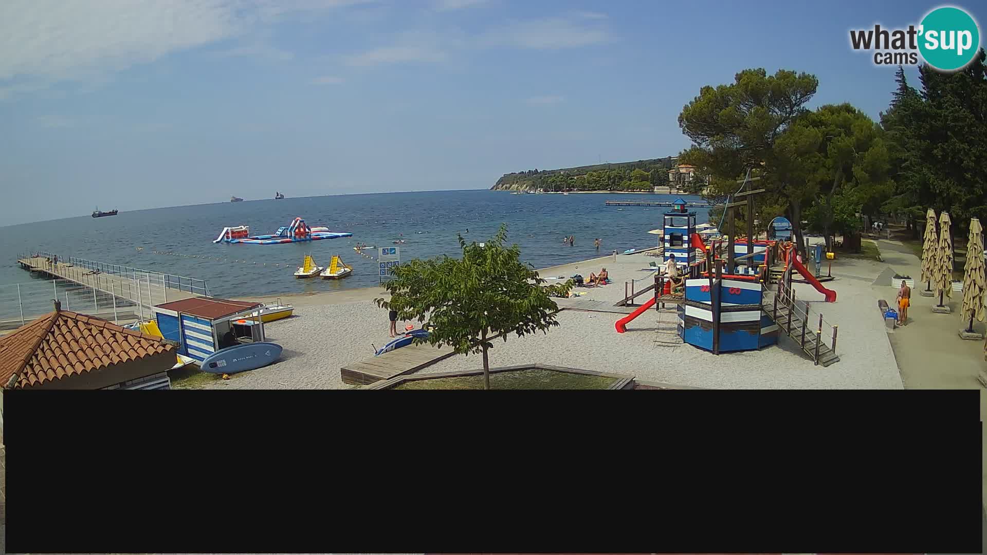 Live Webcam Ankaran – Adria Ankaran Hotel & Resort – Slowenien