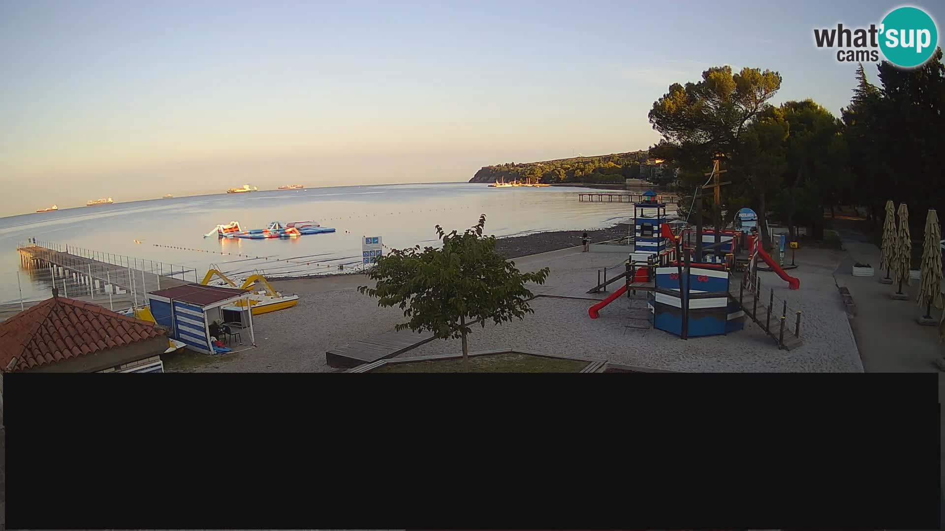 Live webcam Ankarano – Adria Ankaran Hotel & Resort – Slovenia