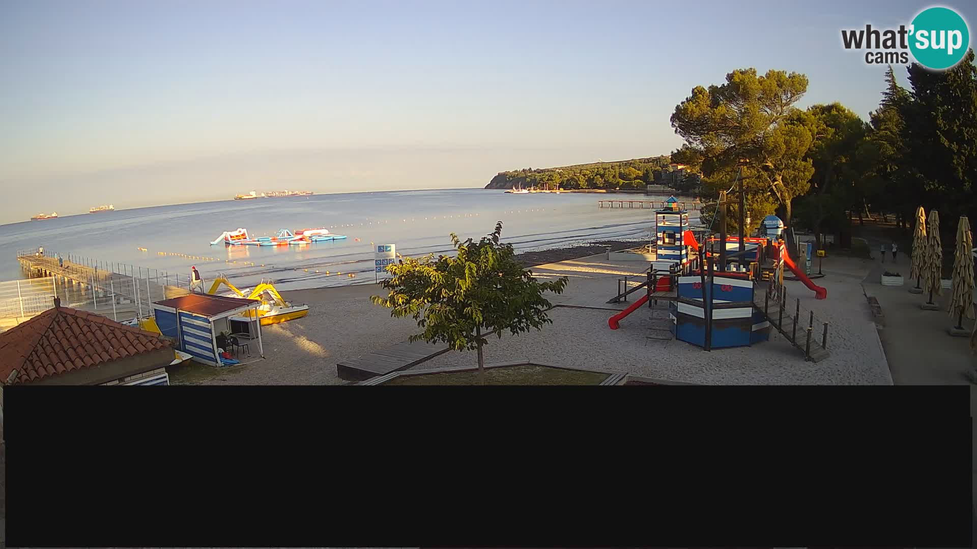 Live webcam Ankaran – Adria Ankaran Hotel & Resort – Slovenia