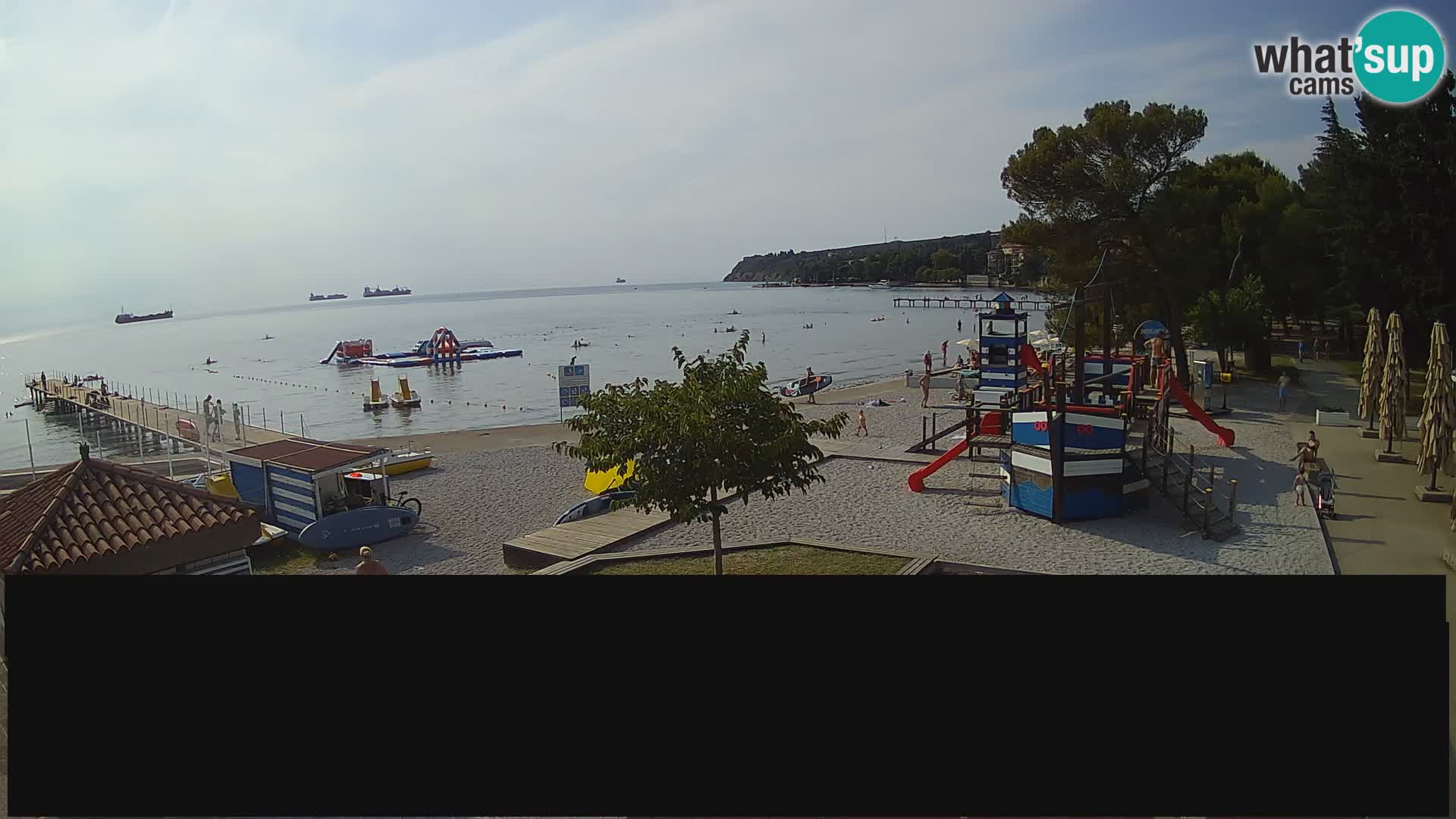 Cámara web en vivo Ankaran – Adria Ankaran Hotel & Resort – Eslovenia