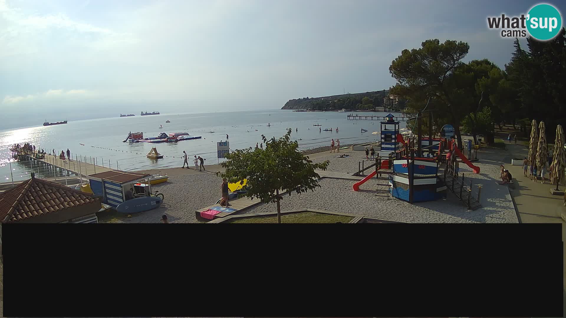 Cámara web en vivo Ankaran – Adria Ankaran Hotel & Resort – Eslovenia