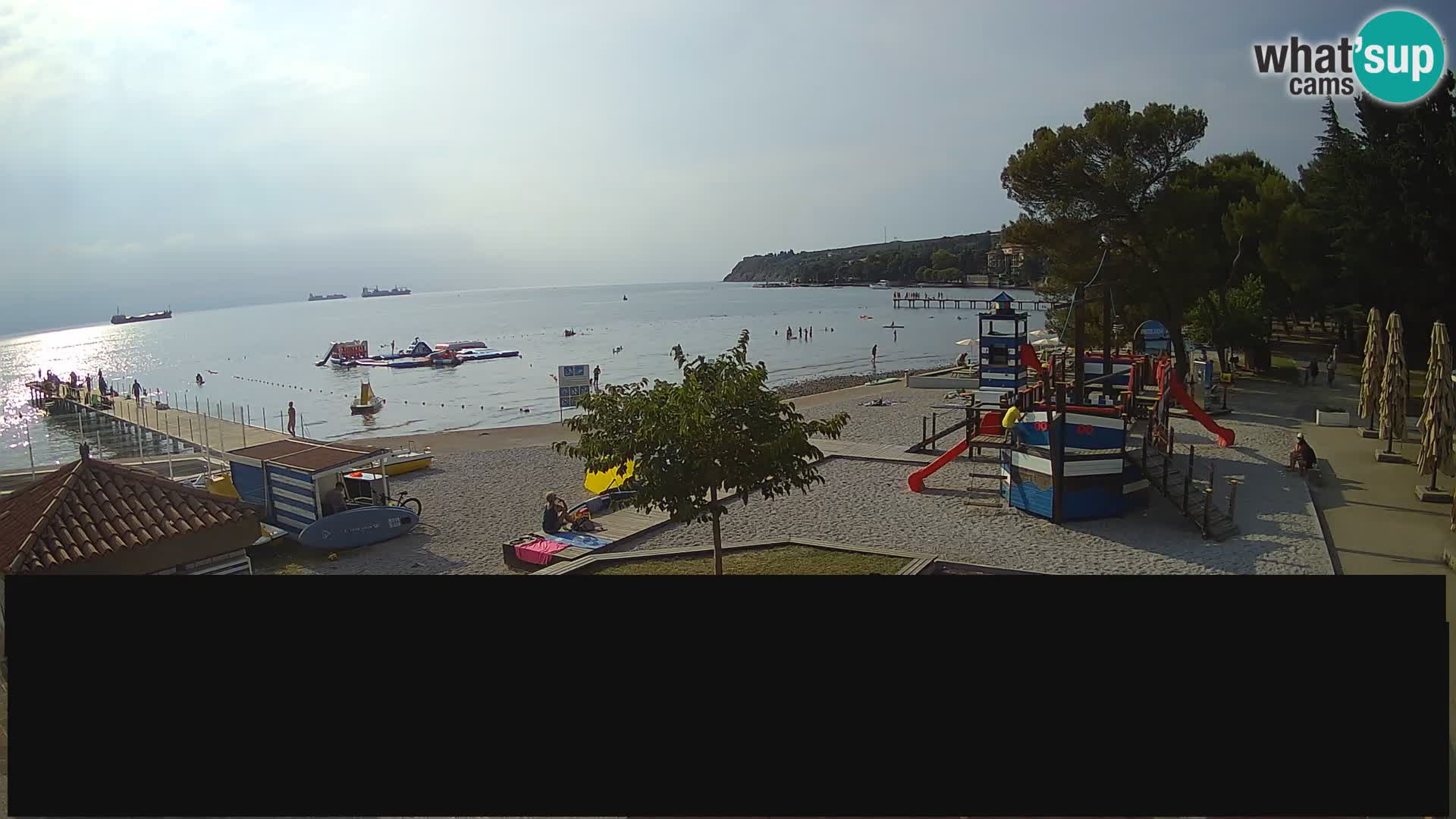 Web kamera uživo Ankaran – Adria Ankaran Hotel & Resort – Slovenija