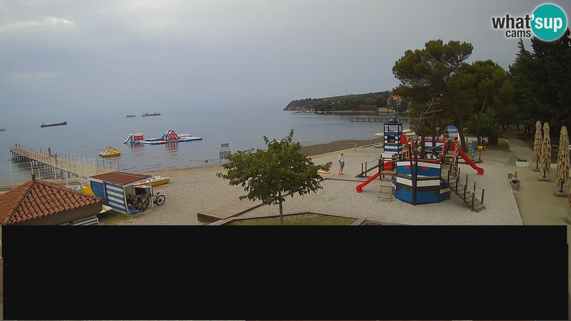 Live webcam Ankaran – Adria Ankaran Hotel & Resort – Slovenia