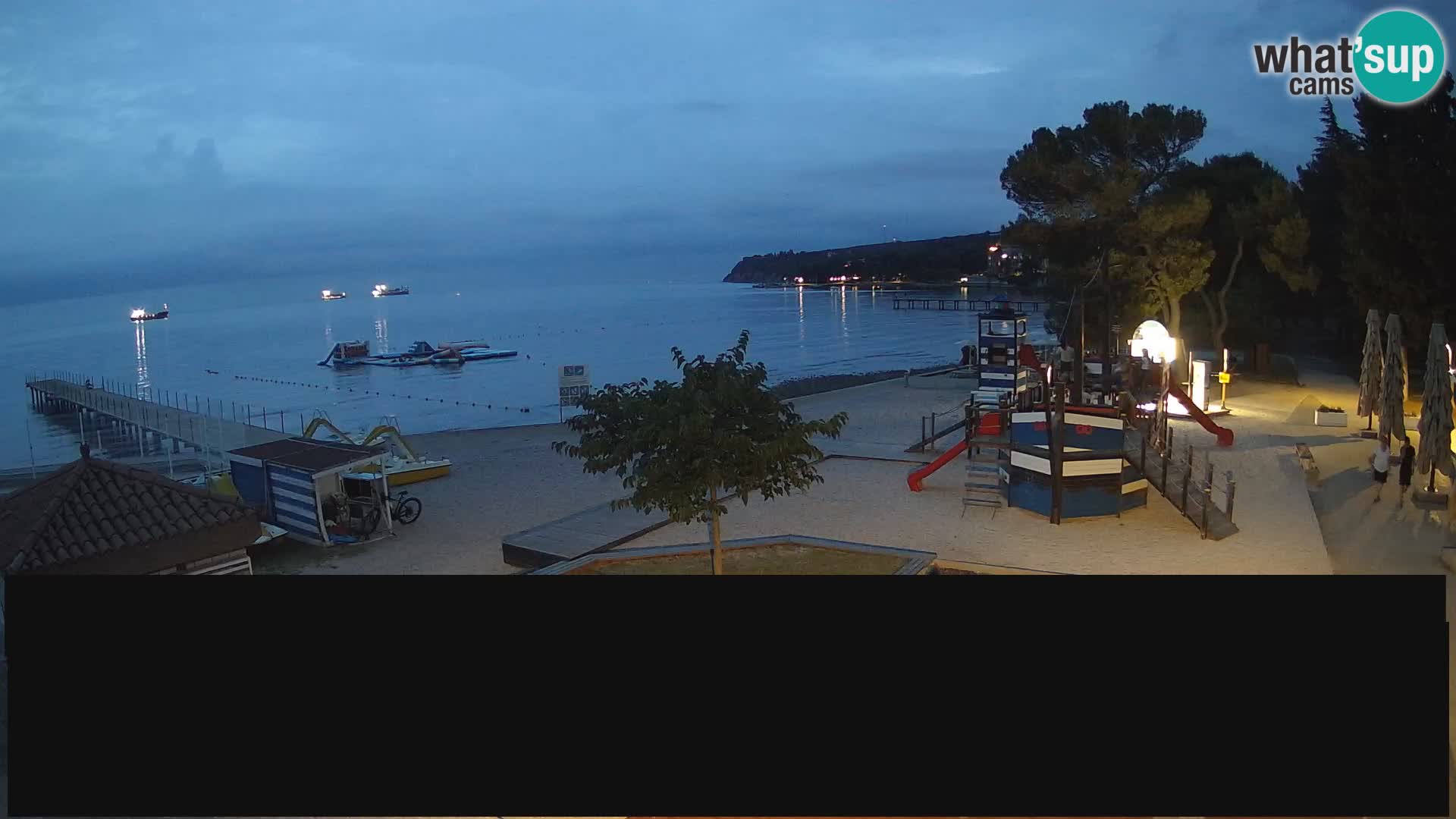 Live webcam Ankaran – Adria Ankaran Hotel & Resort – Slovenia