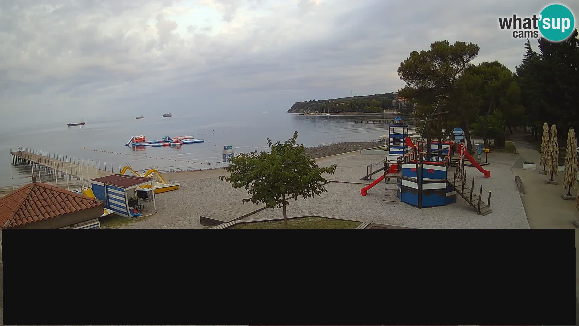 Web kamera uživo Ankaran – Adria Ankaran Hotel & Resort – Slovenija