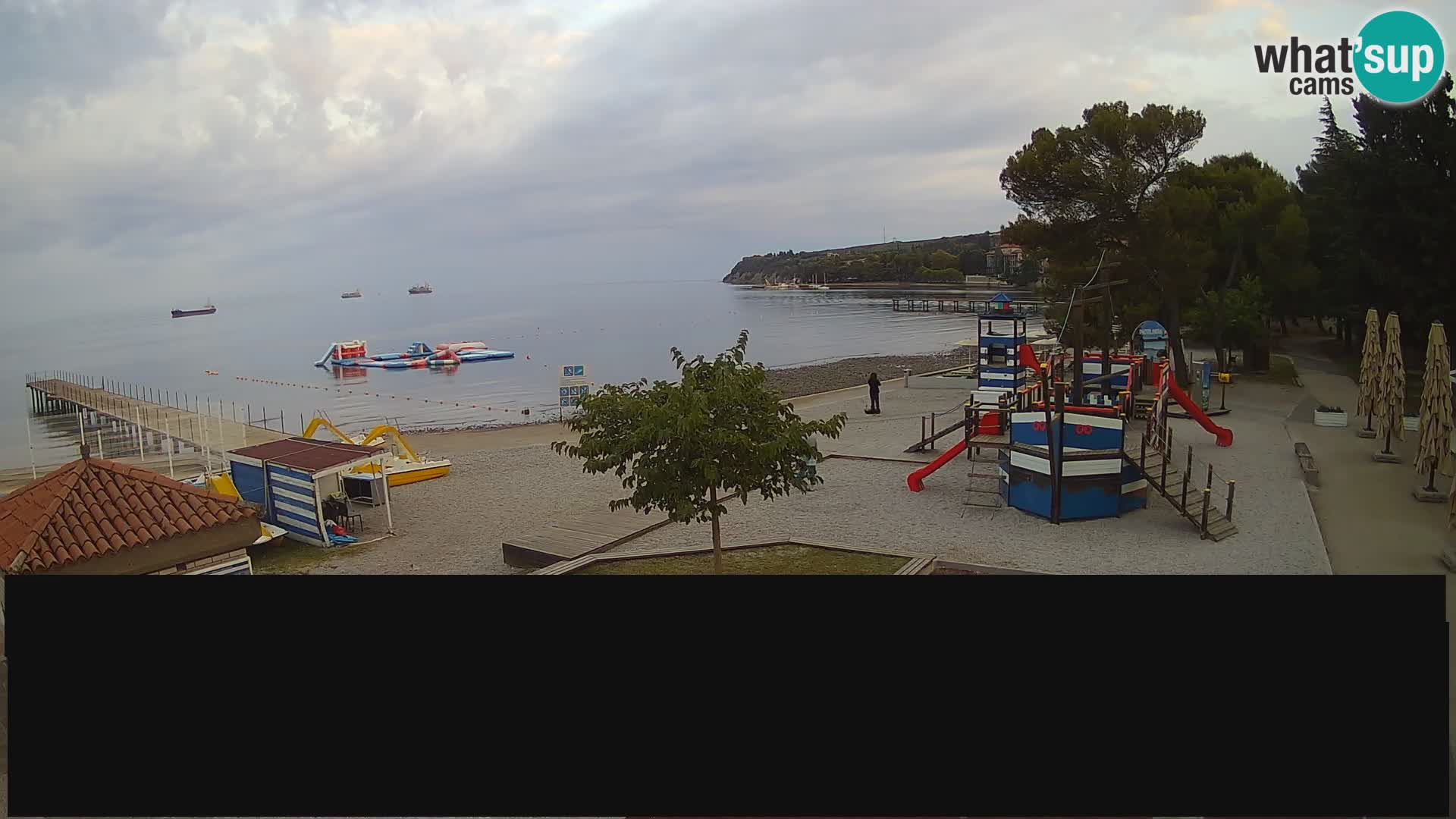 Webcam en direct Ankaran – Adria Ankaran Hotel & Resort – Slovénie