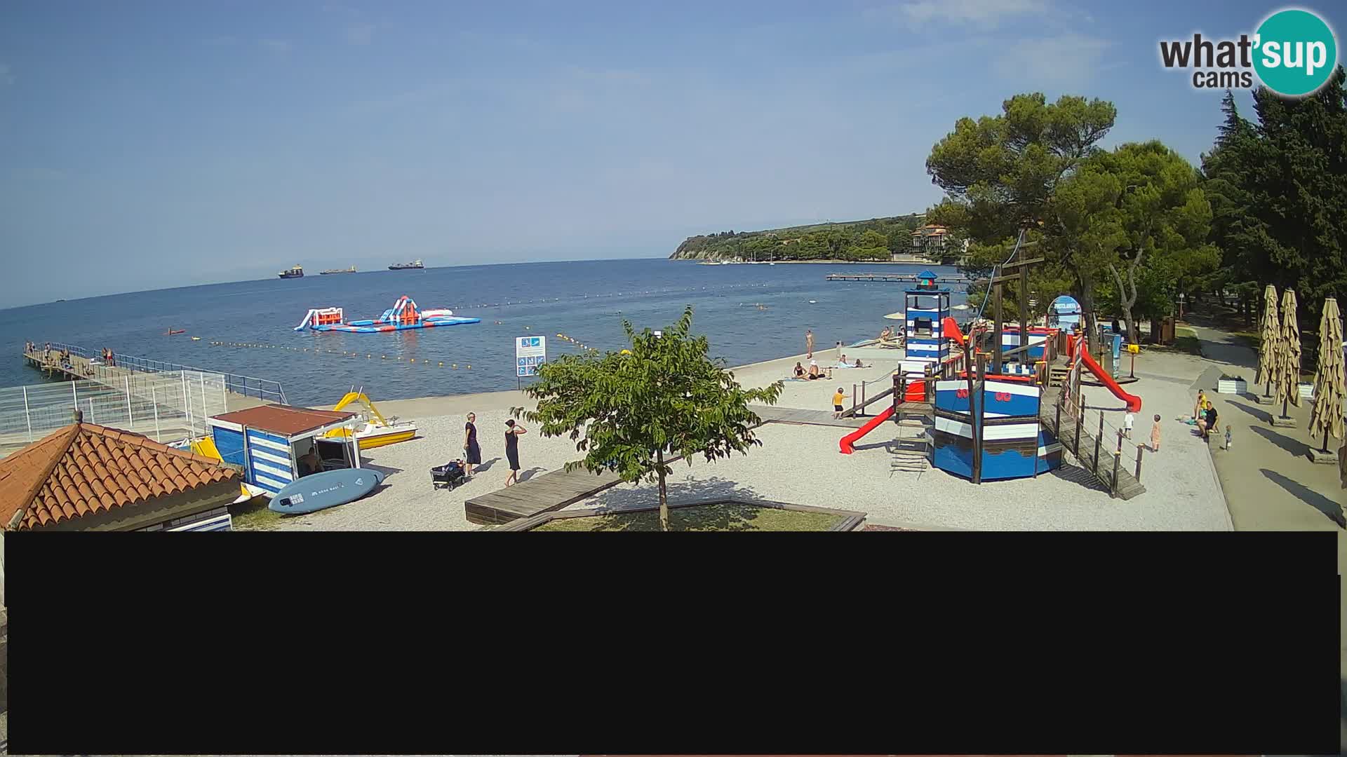 Spletna kamera Ankaran – Adria Ankaran Hotel & Resort