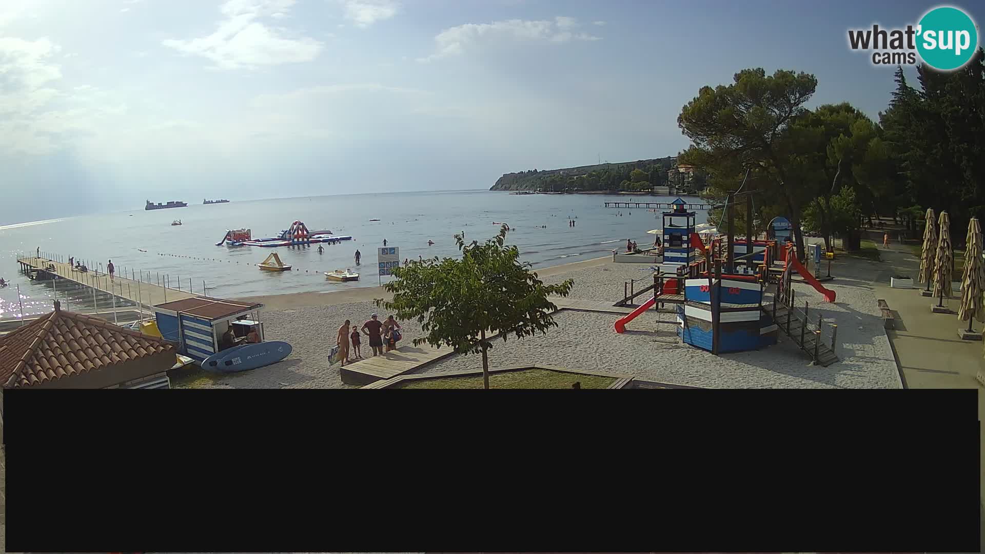 Webcam en direct Ankaran – Adria Ankaran Hotel & Resort – Slovénie