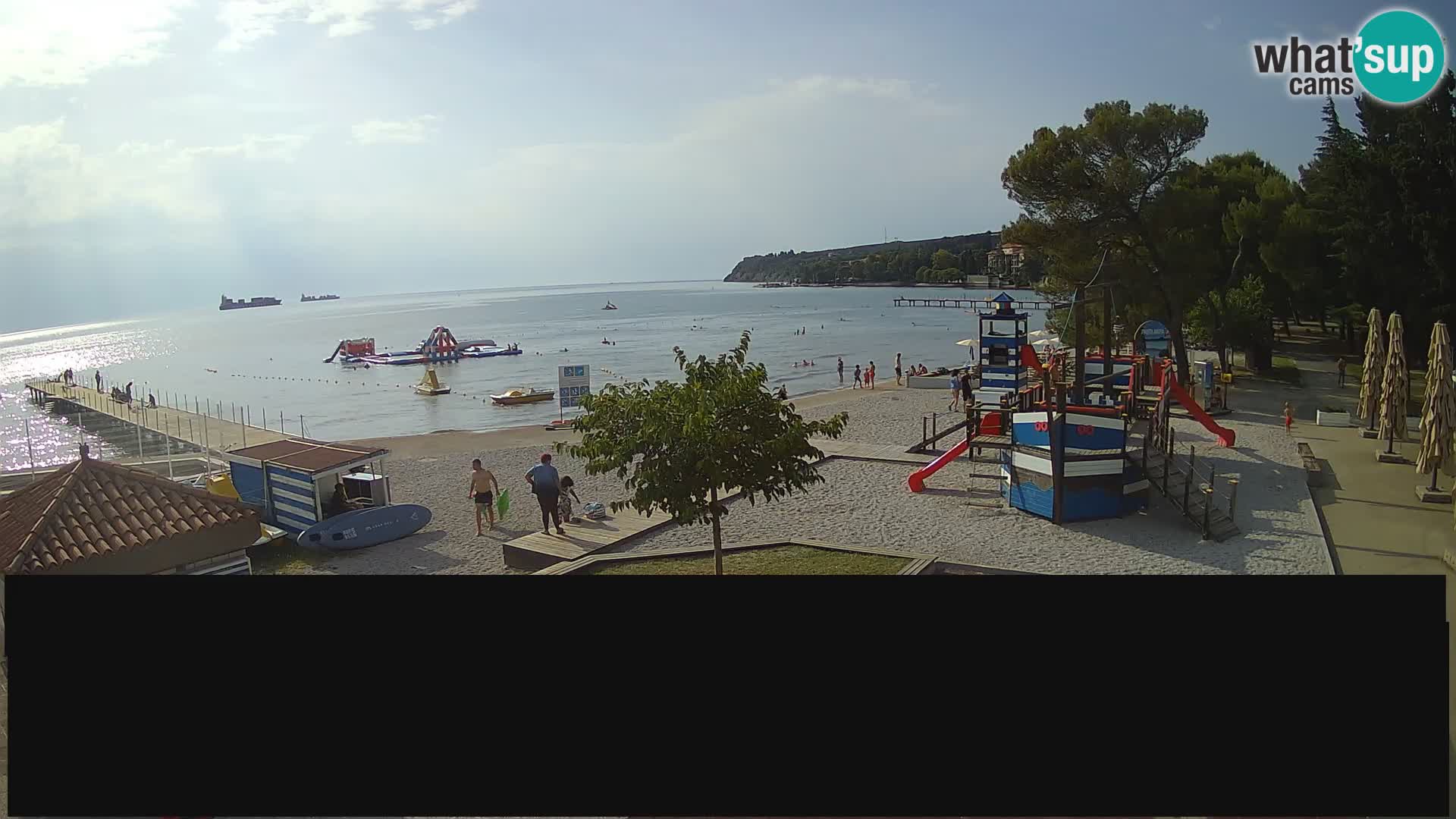 Webcam en direct Ankaran – Adria Ankaran Hotel & Resort – Slovénie
