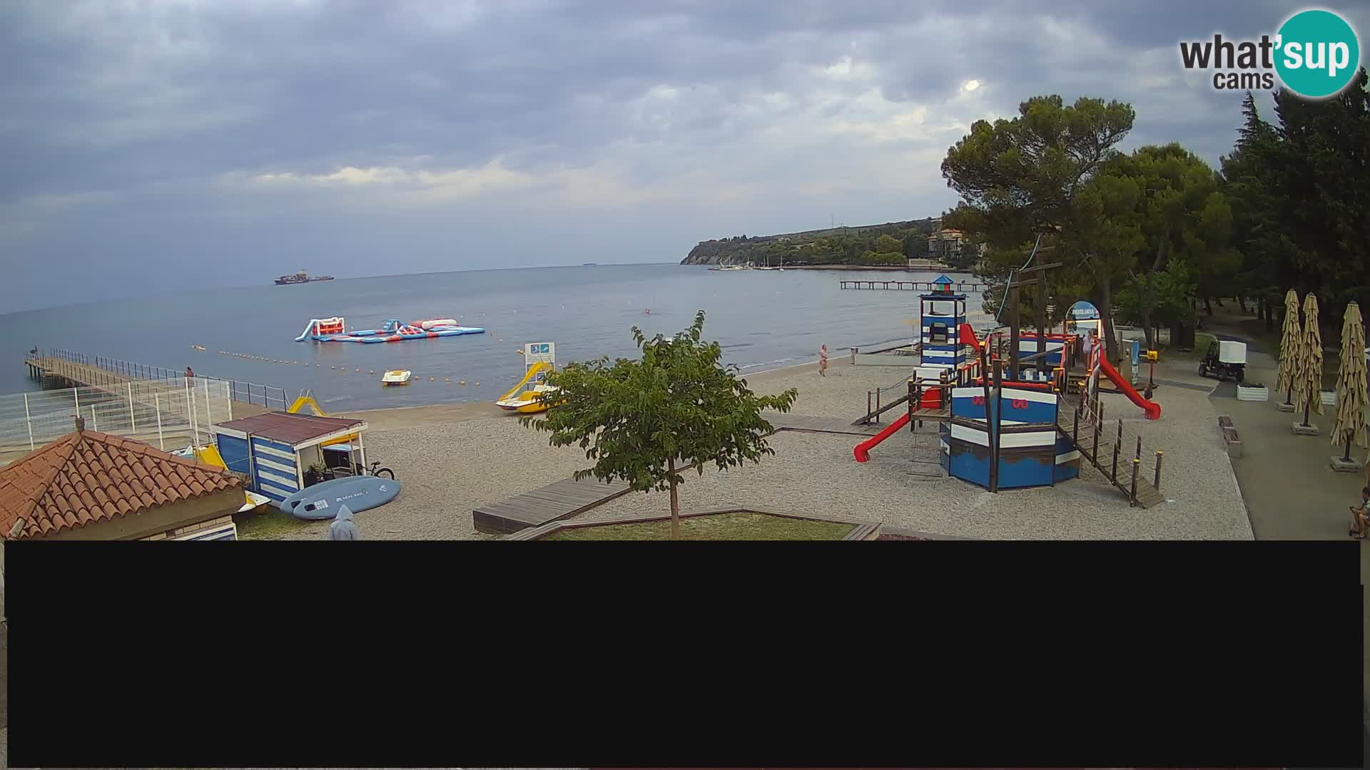 Webcam en direct Ankaran – Adria Ankaran Hotel & Resort – Slovénie