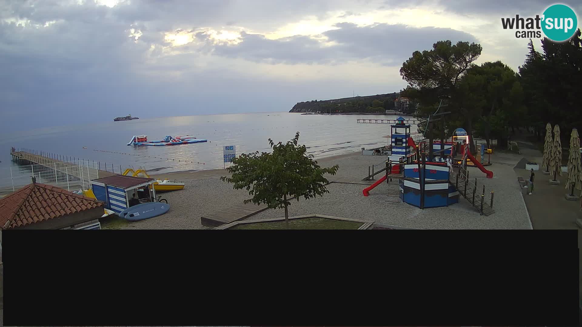 Web kamera uživo Ankaran – Adria Ankaran Hotel & Resort – Slovenija