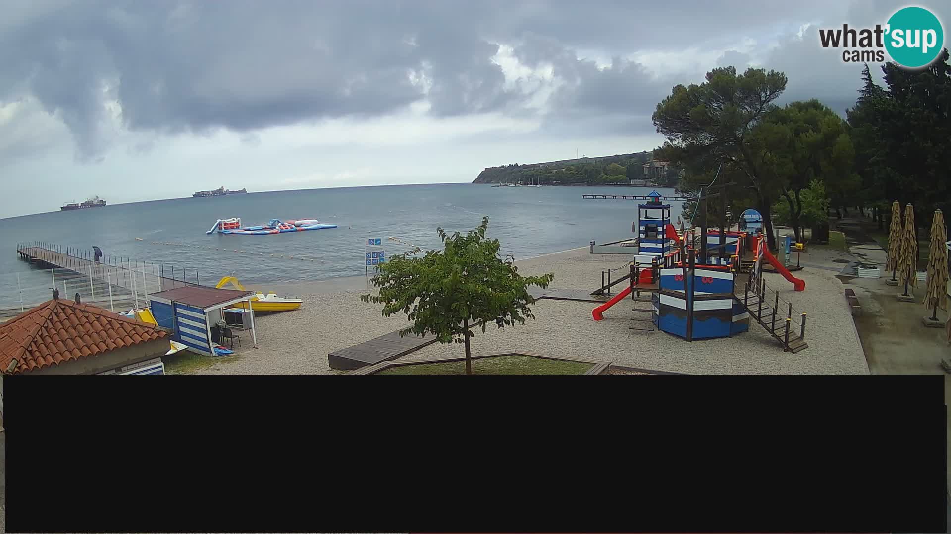 Webcam en direct Ankaran – Adria Ankaran Hotel & Resort – Slovénie