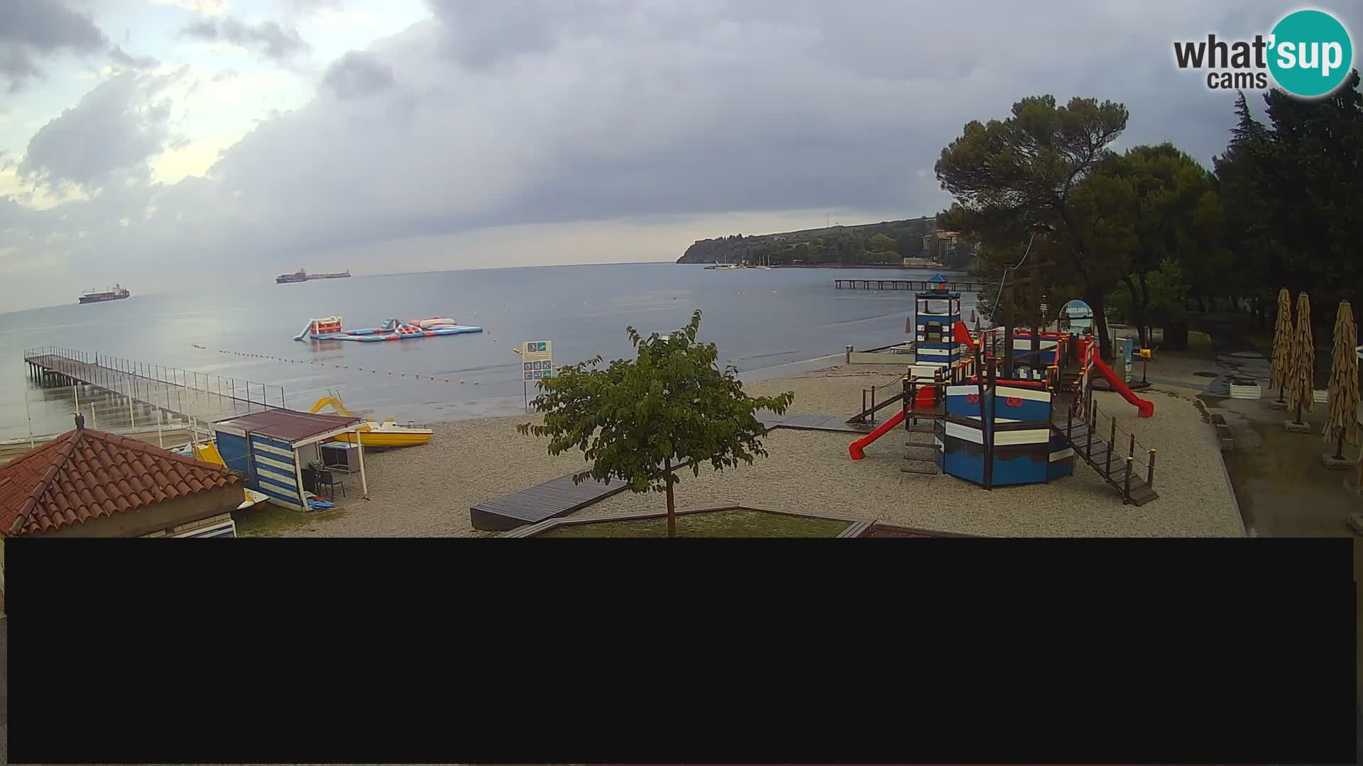Live webcam Ankaran – Adria Ankaran Hotel & Resort – Slovenia