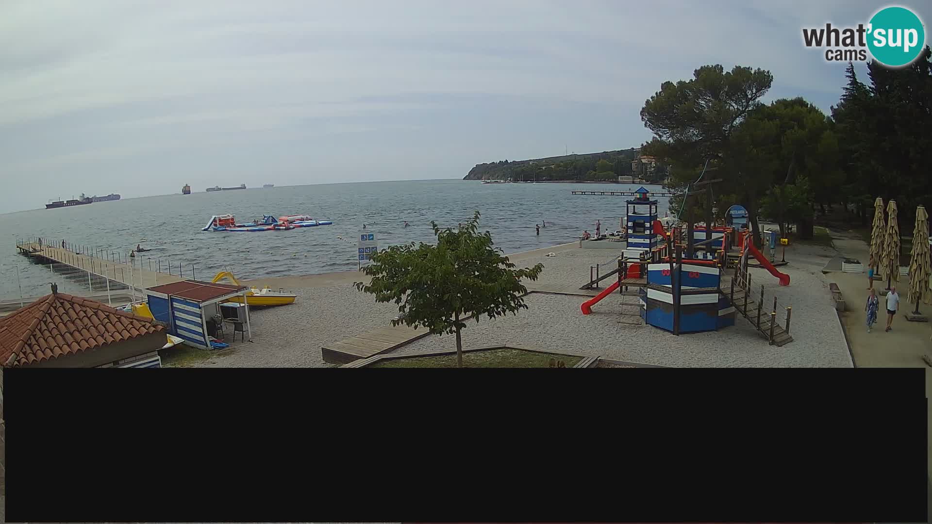 Live webcam Ankarano – Adria Ankaran Hotel & Resort – Slovenia