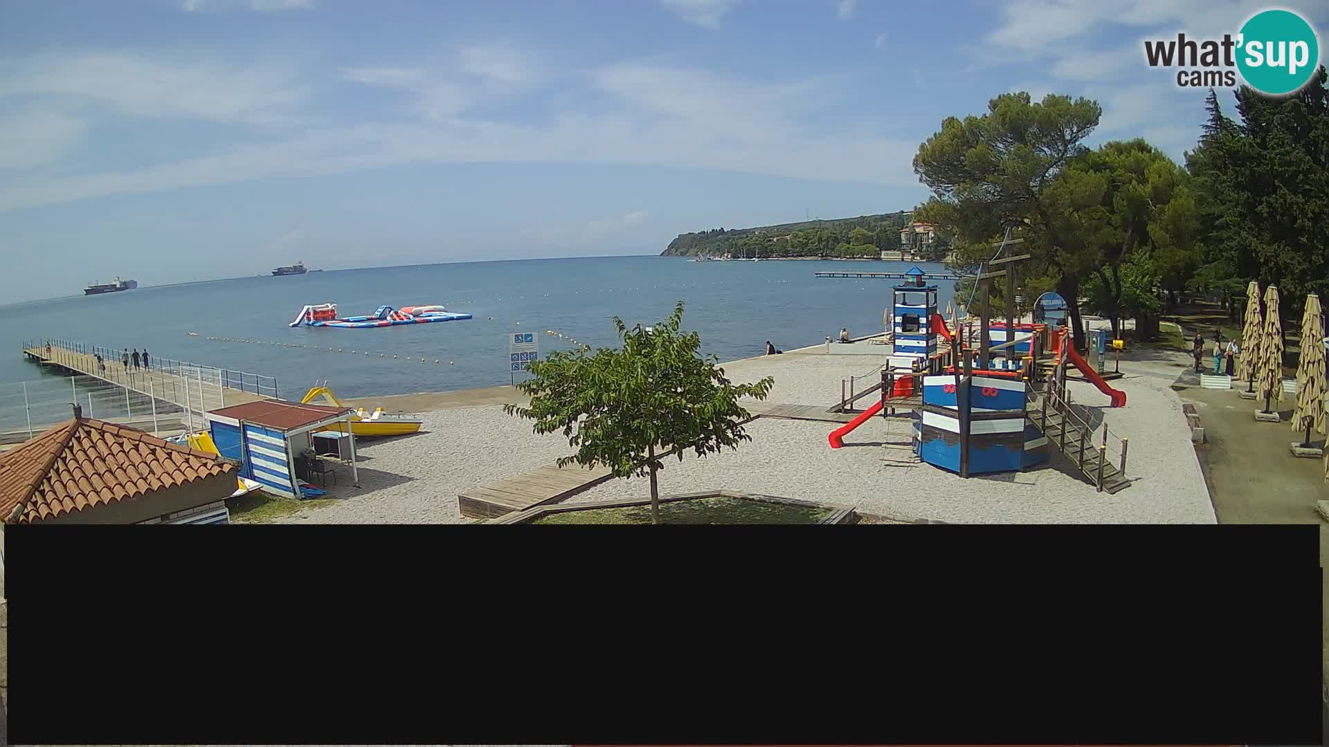Live Webcam Ankaran – Adria Ankaran Hotel & Resort – Slowenien