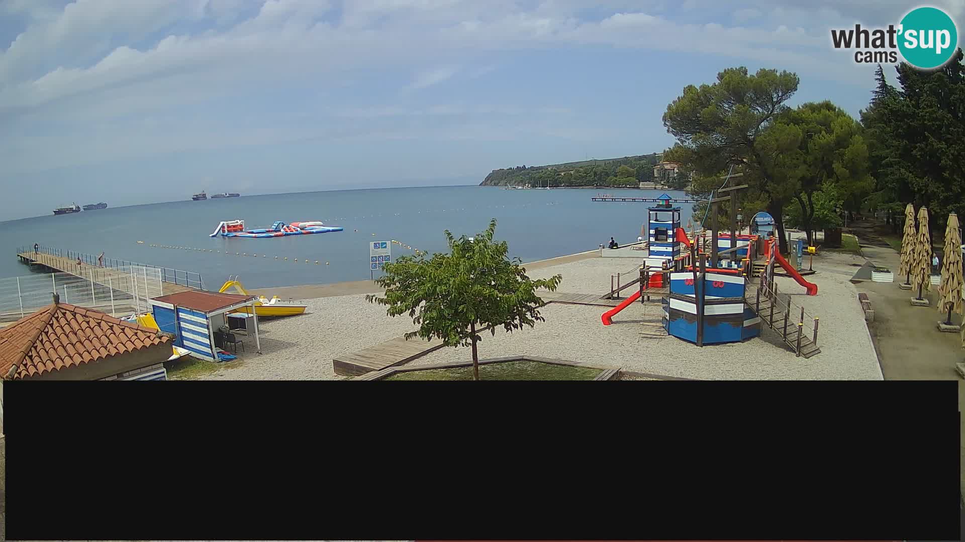 Live Webcam Ankaran – Adria Ankaran Hotel & Resort – Slowenien