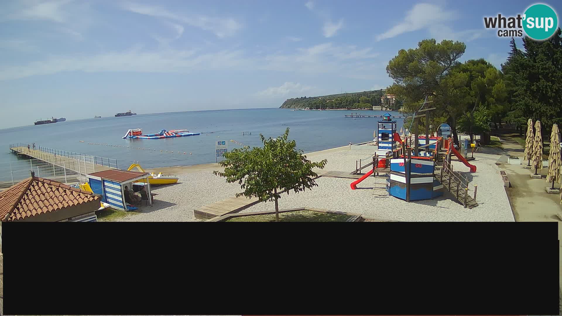 Live Webcam Ankaran – Adria Ankaran Hotel & Resort – Slowenien