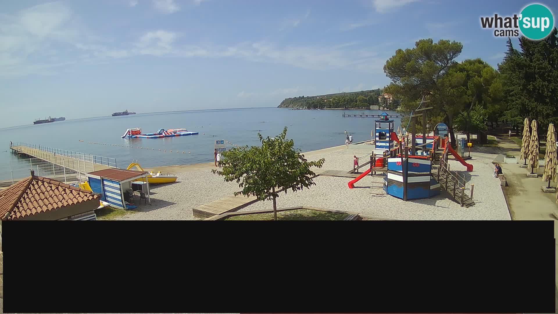 Live webcam Ankarano – Adria Ankaran Hotel & Resort – Slovenia